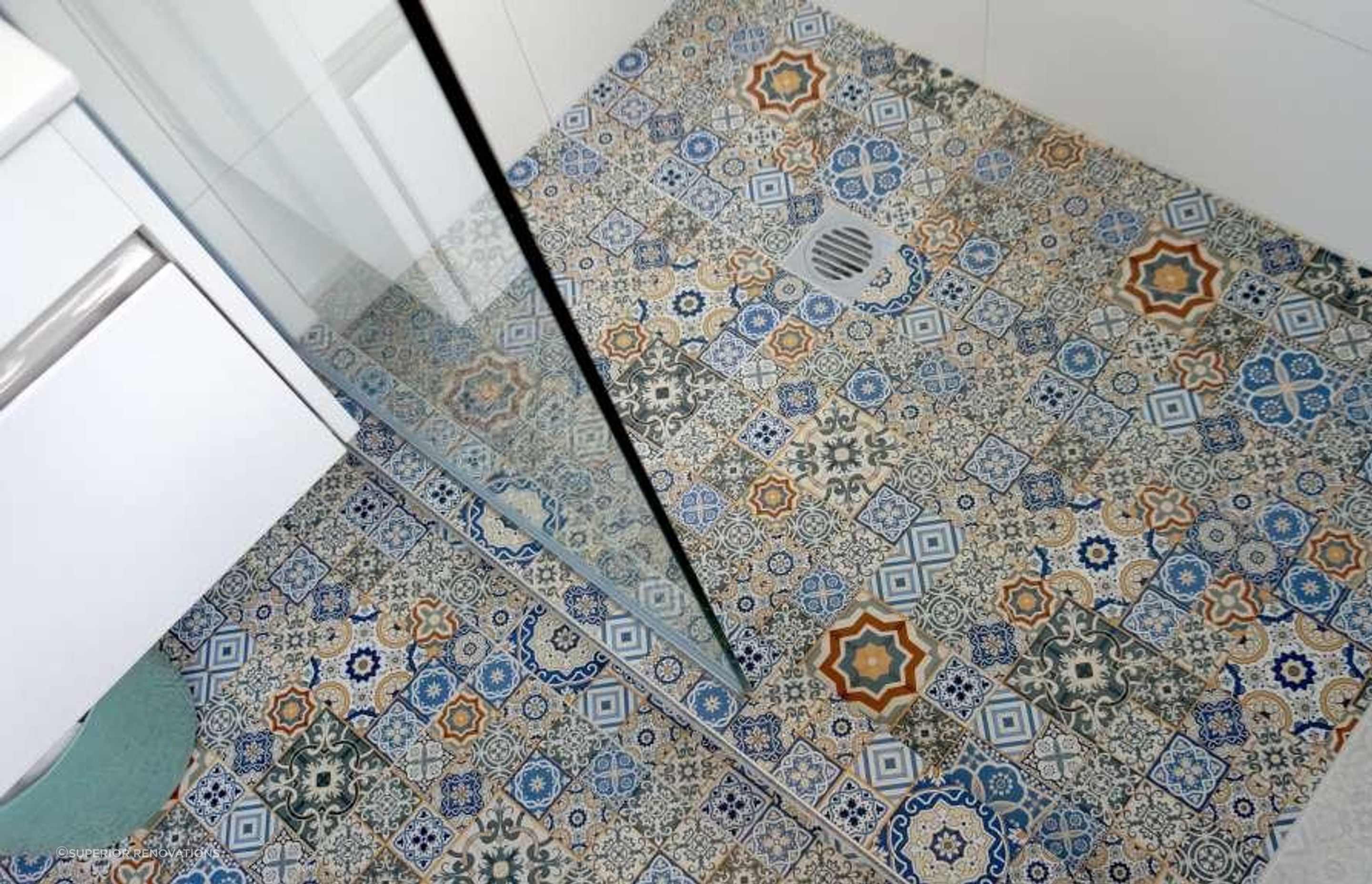 Mosaic tiles in Hillsborough