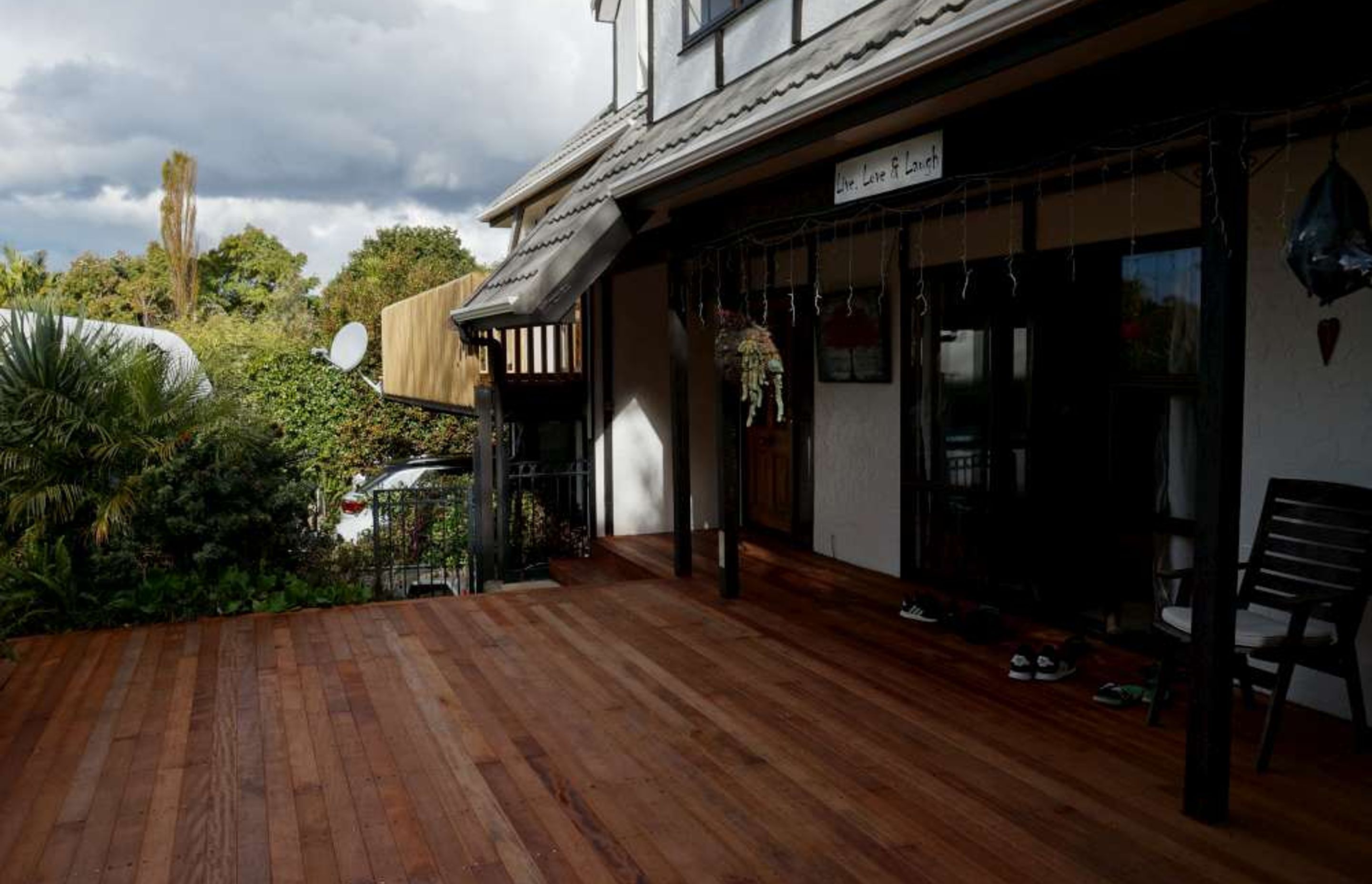 Deck renovation in Cockle Bay