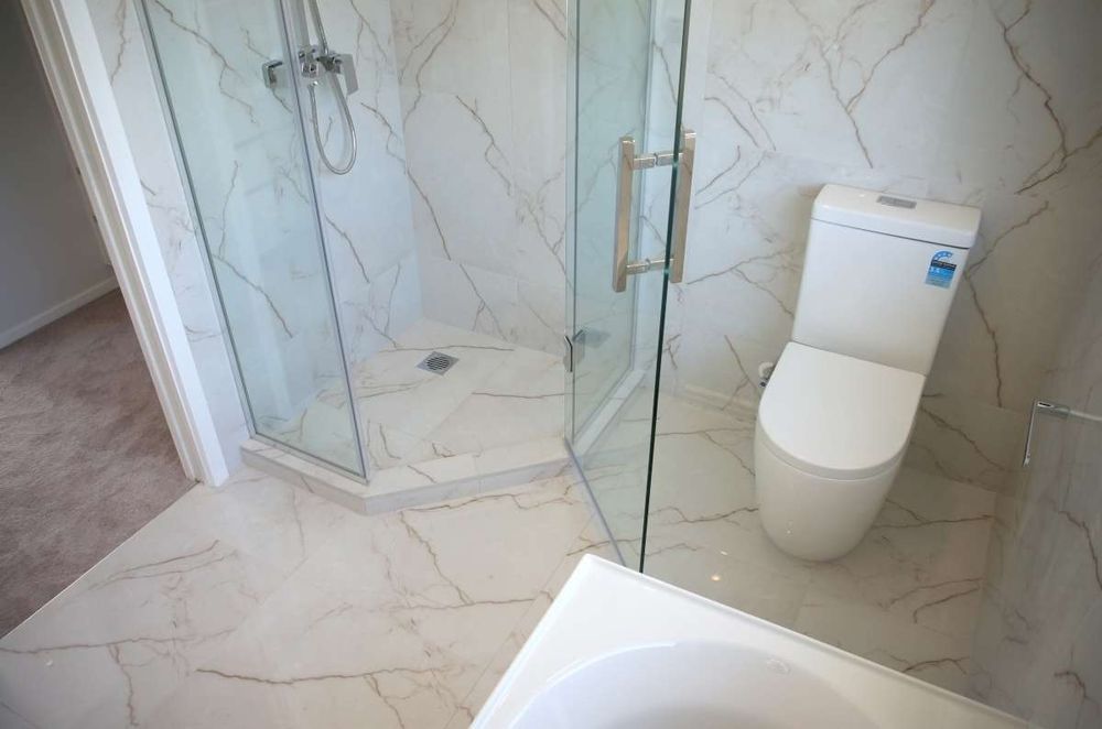 Corner Glass shower in Avondale