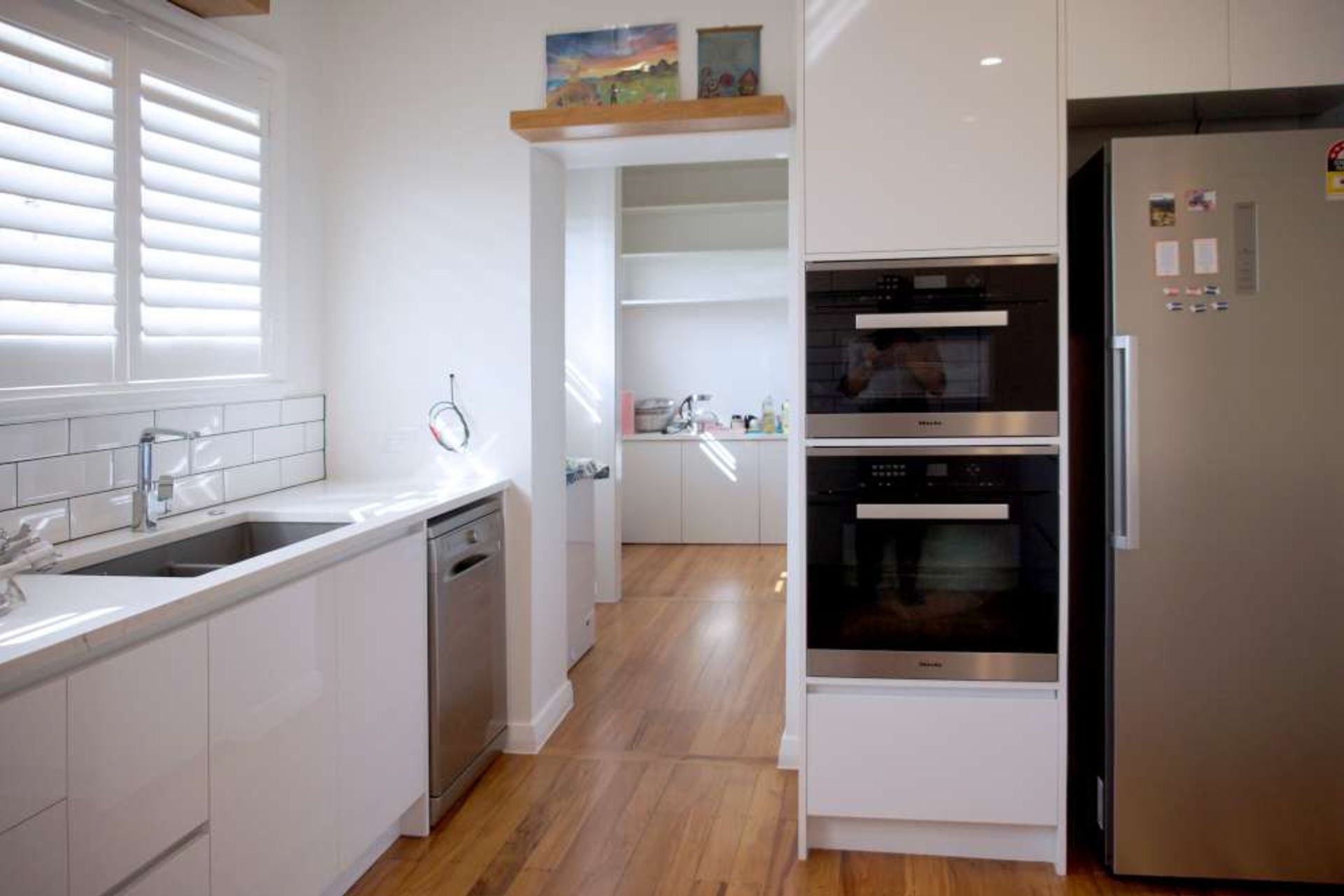 AFTER the kitchen was renovated
