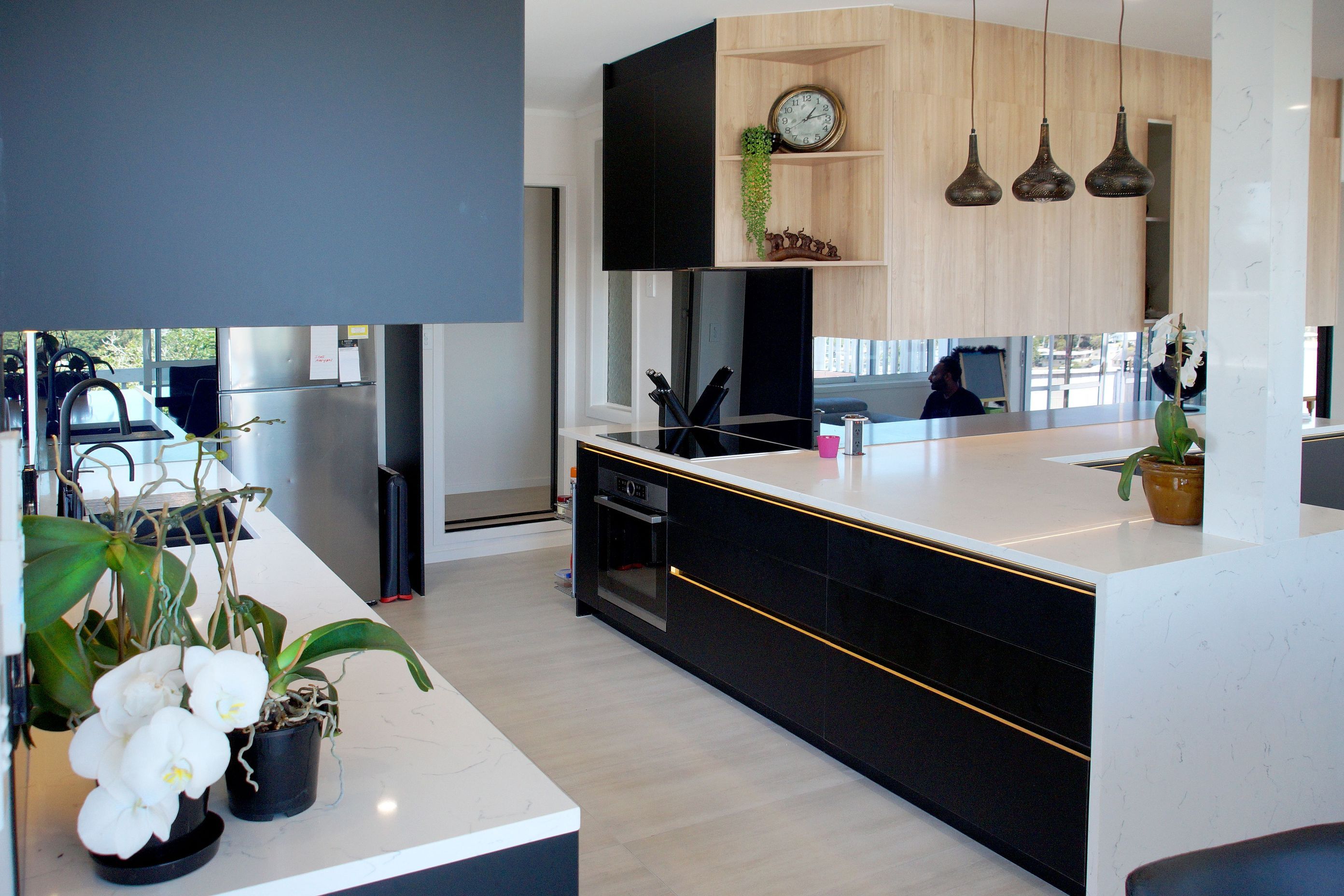 Elevation 2 of the Kitchen renovation