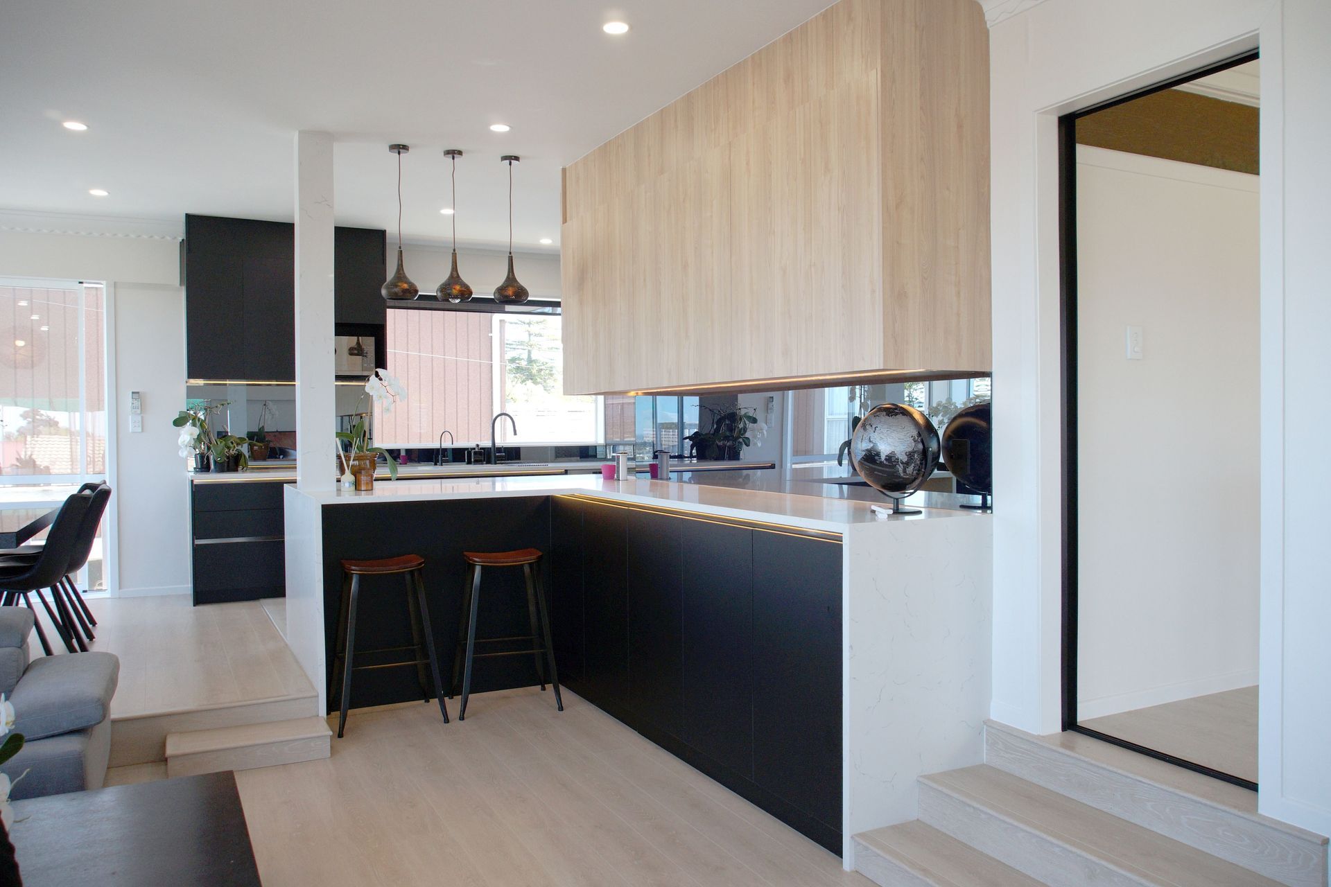 After the kitchen was renovated