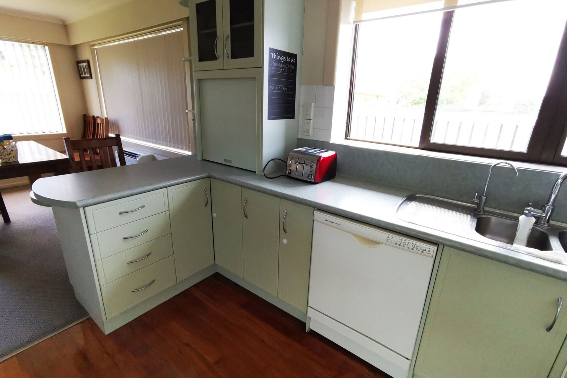 BEFORE the kitchen was renovated