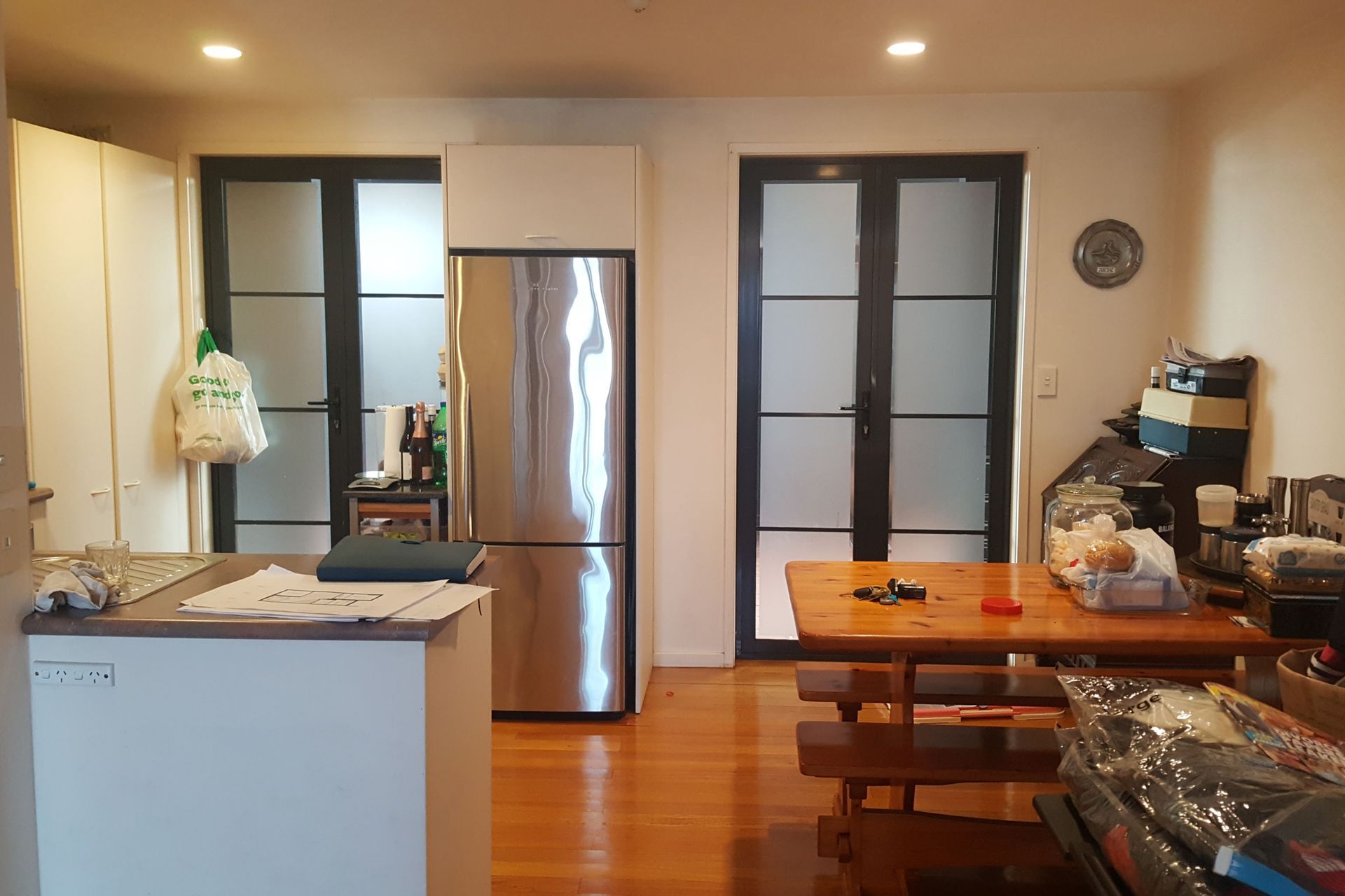 BEFORE the kitchen was renovated.