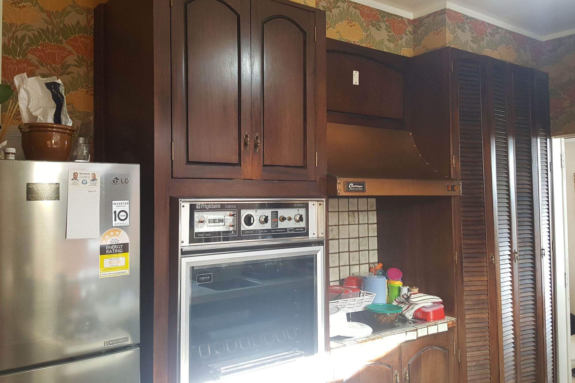 BEFORE the kitchen was renovated