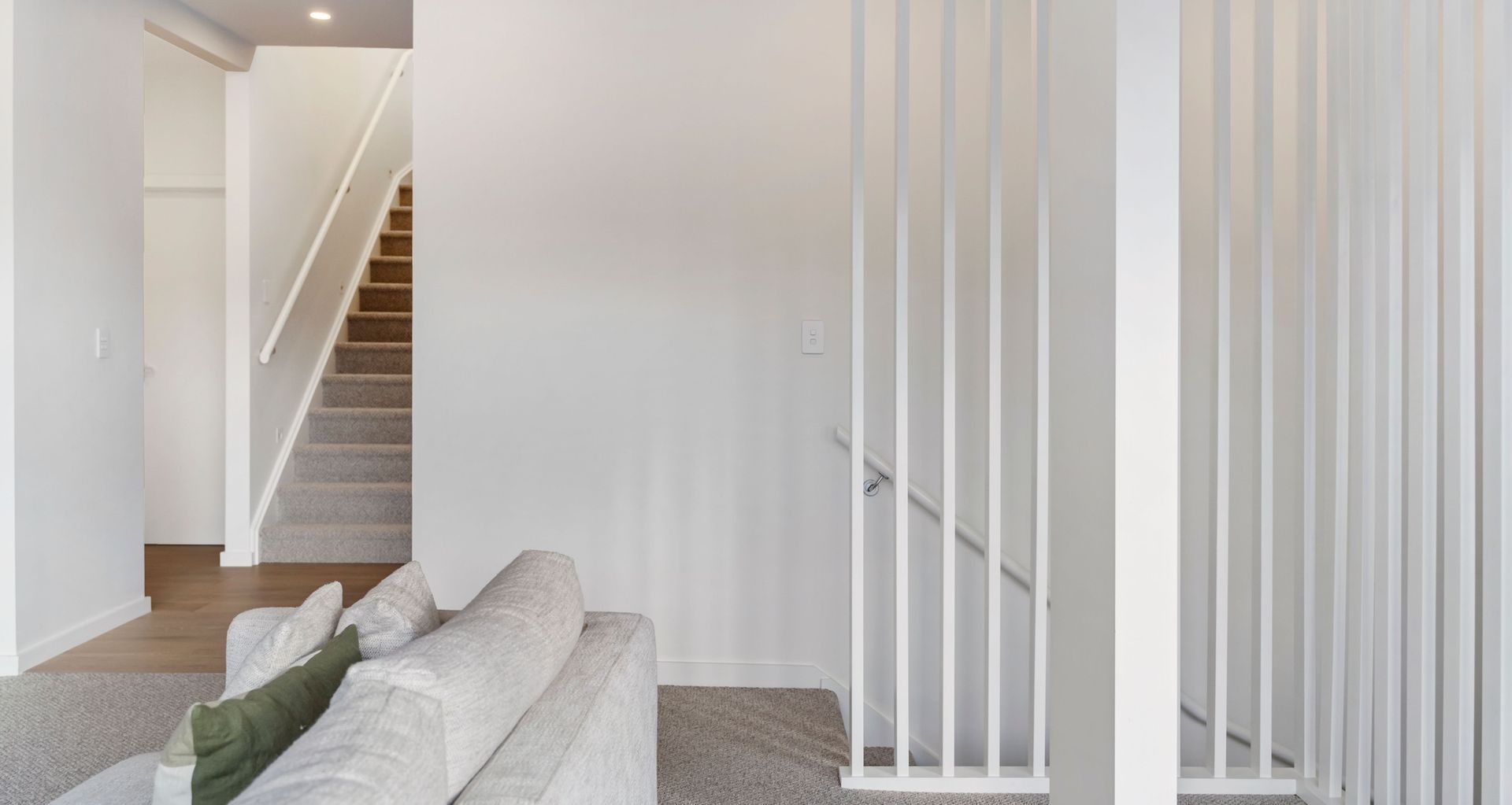 A newly-renovated home interior