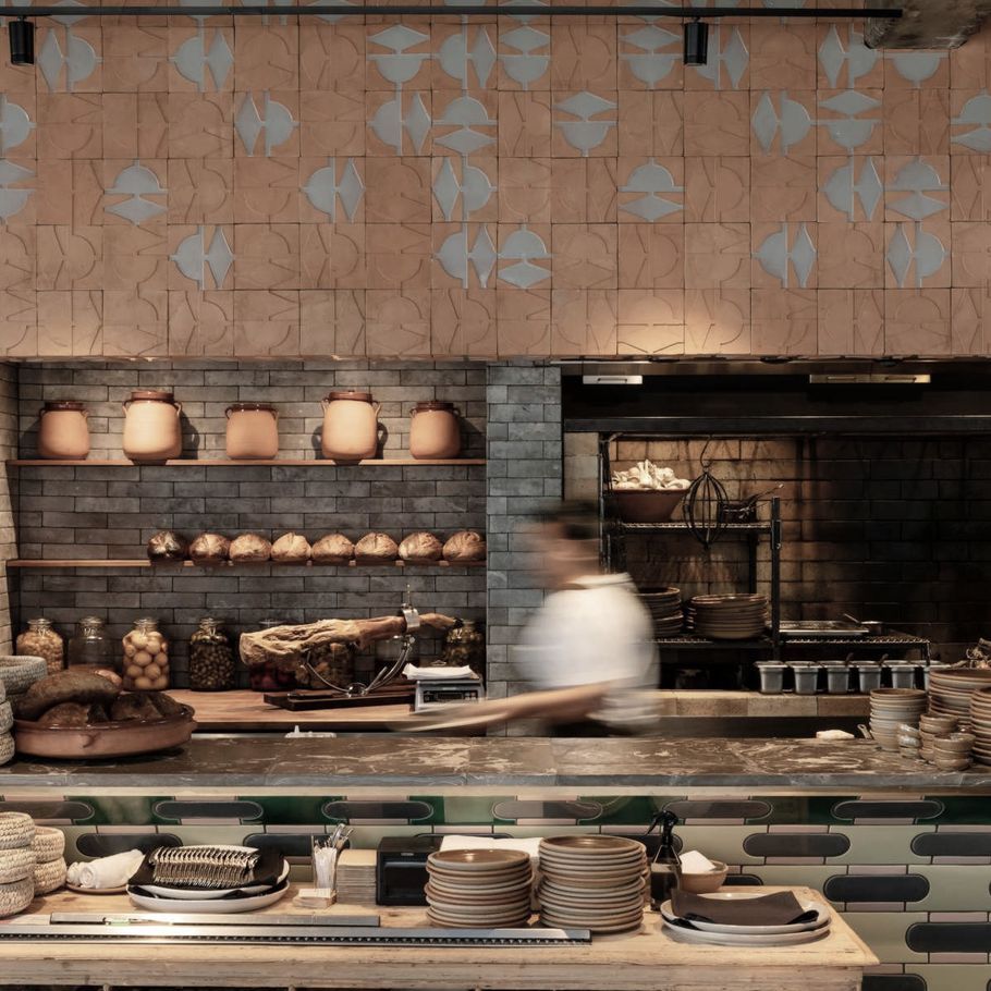 A restaurant in a heritage-listed location takes its design cues from Spanish cuisine