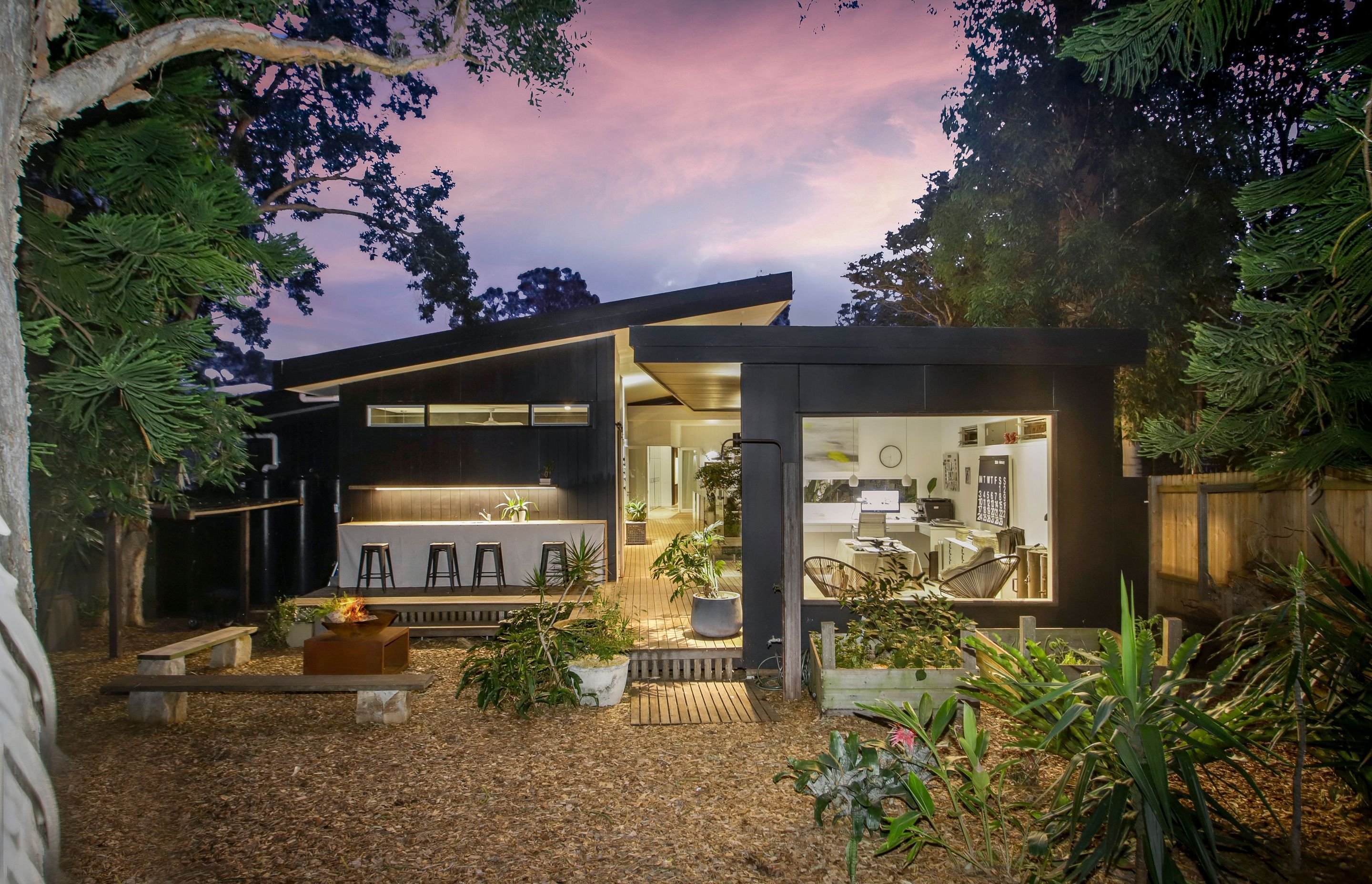 Designed for multi-generational living, this new build employs a universal design code and features wheelchair accessibility without compromising on the coastal aesthetic | Bimbimbi House by Farrugia Design | Photography by James Billing