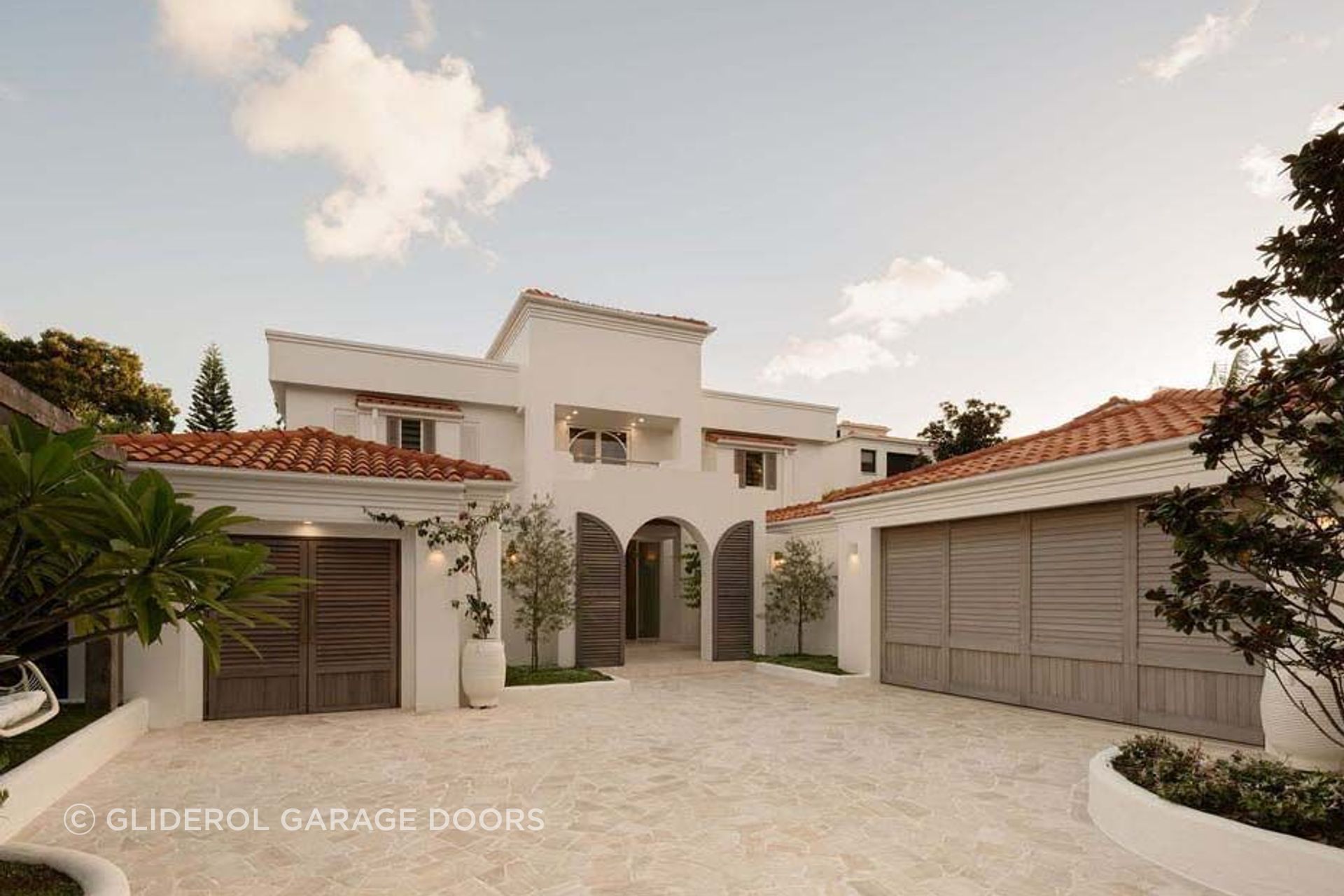 Timber Garage Door in a Danmar custom design