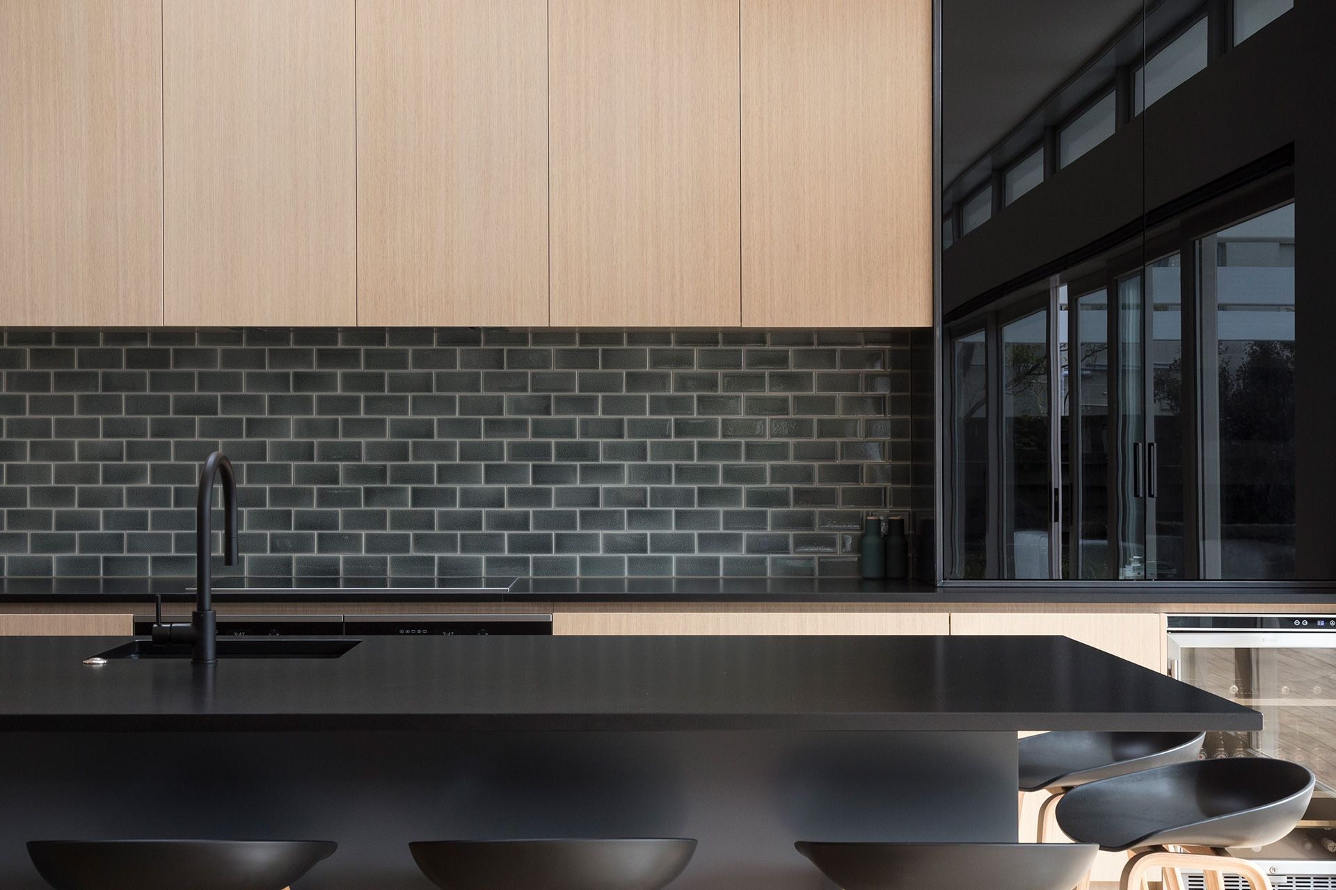 Light and Dark Kitchen Design