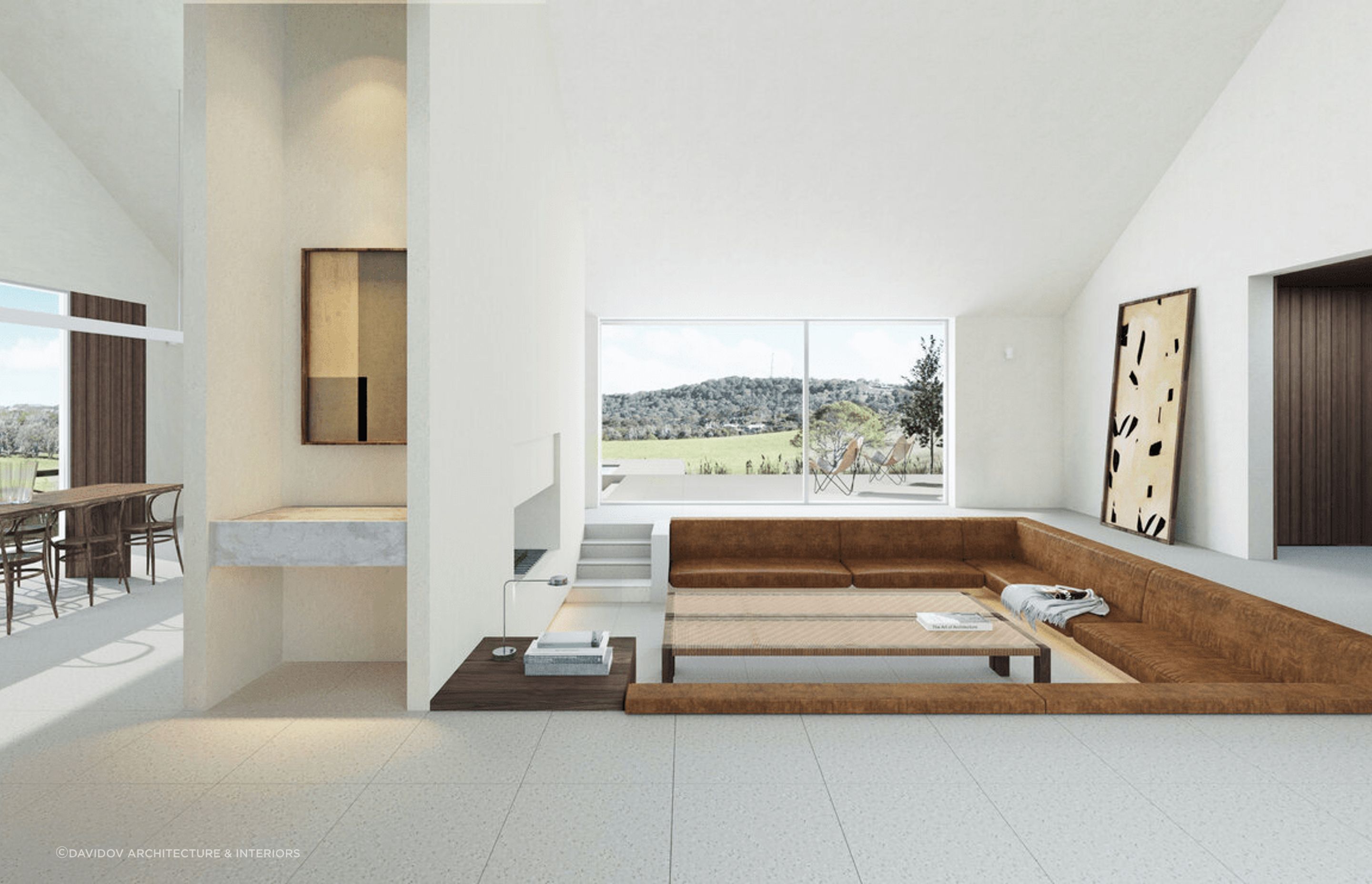 Ewingsdale Residence by Davidov Architecture & Interiors | 3D visualisation by 3D Eagle Vision