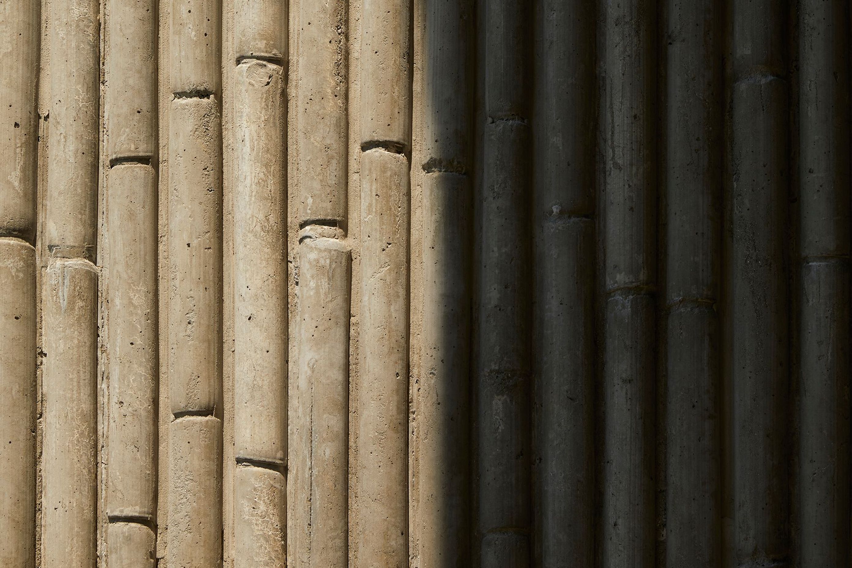 Lin House: how to build an innovative concrete wall with bamboo
