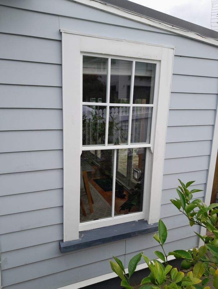 Traditional window styles such as these double hung windows can be retained and last for many years to come with Timber Retrofit.