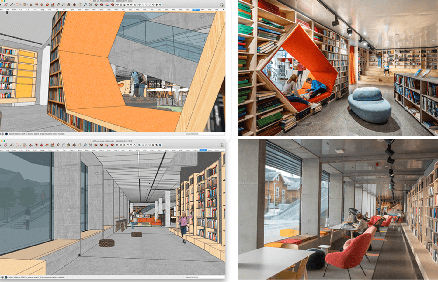 Interior views of the award-winning Ulstein Arena