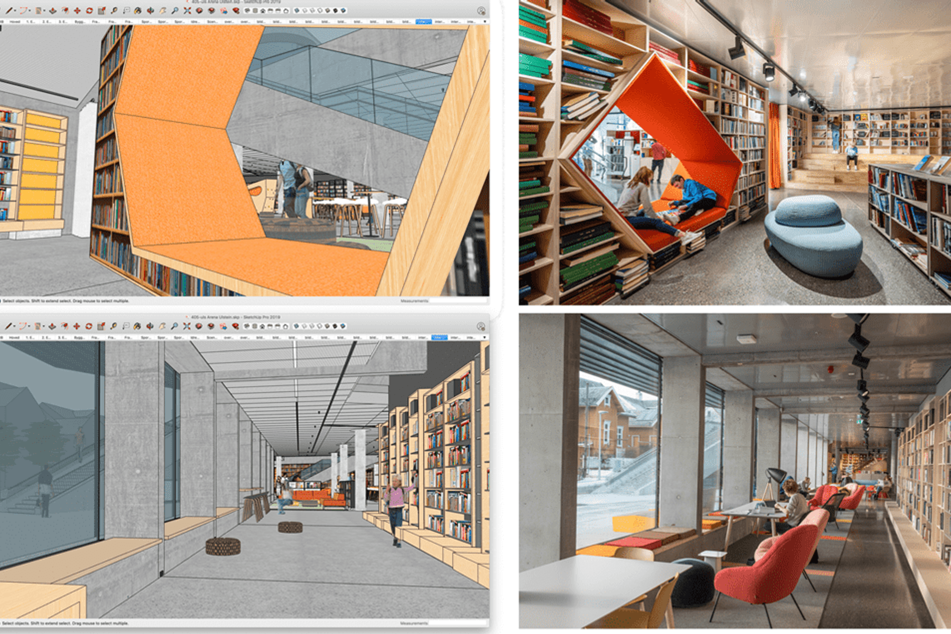 Interior views of the award-winning Ulstein Arena