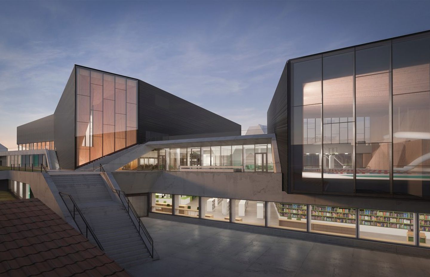 Enscape Render of the Arena Ulstein project