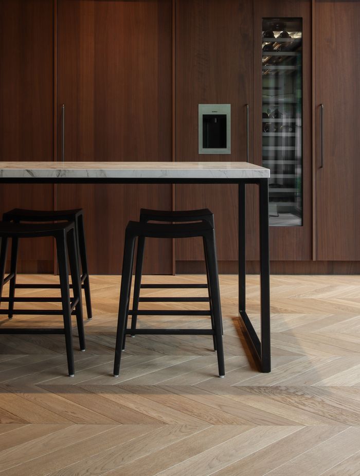 Dry River Residence by Workshop Designs | VidaPlank Mudbrick Custom Chevron