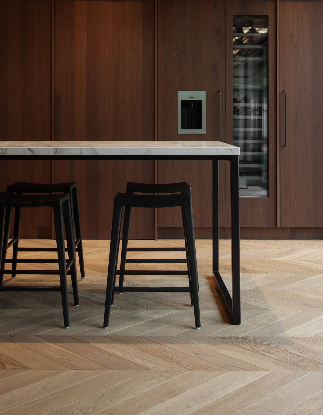 Dry River Residence by Workshop Designs | VidaPlank Mudbrick Custom Chevron