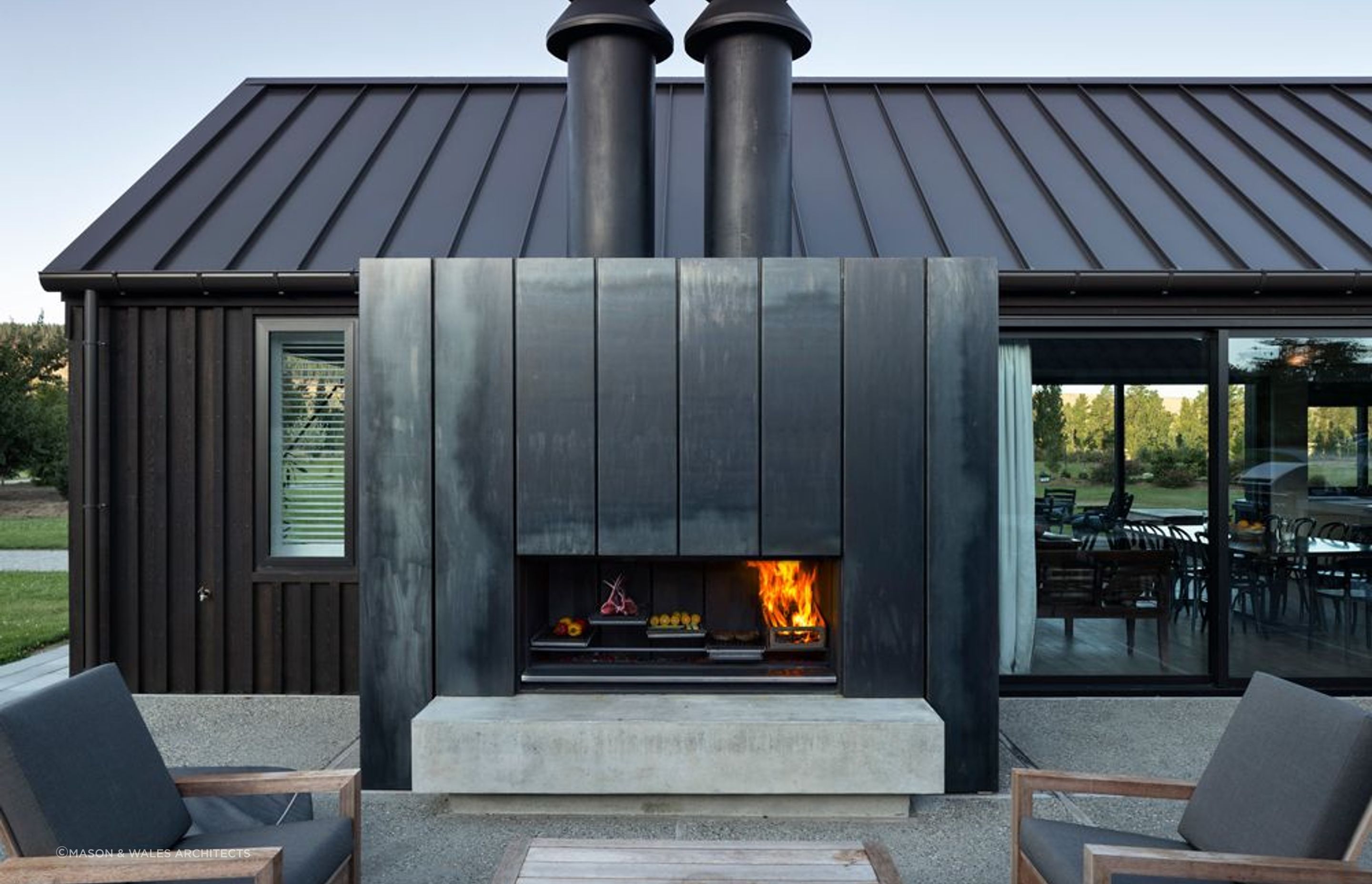 Escea EK1550 Wood Fireplace