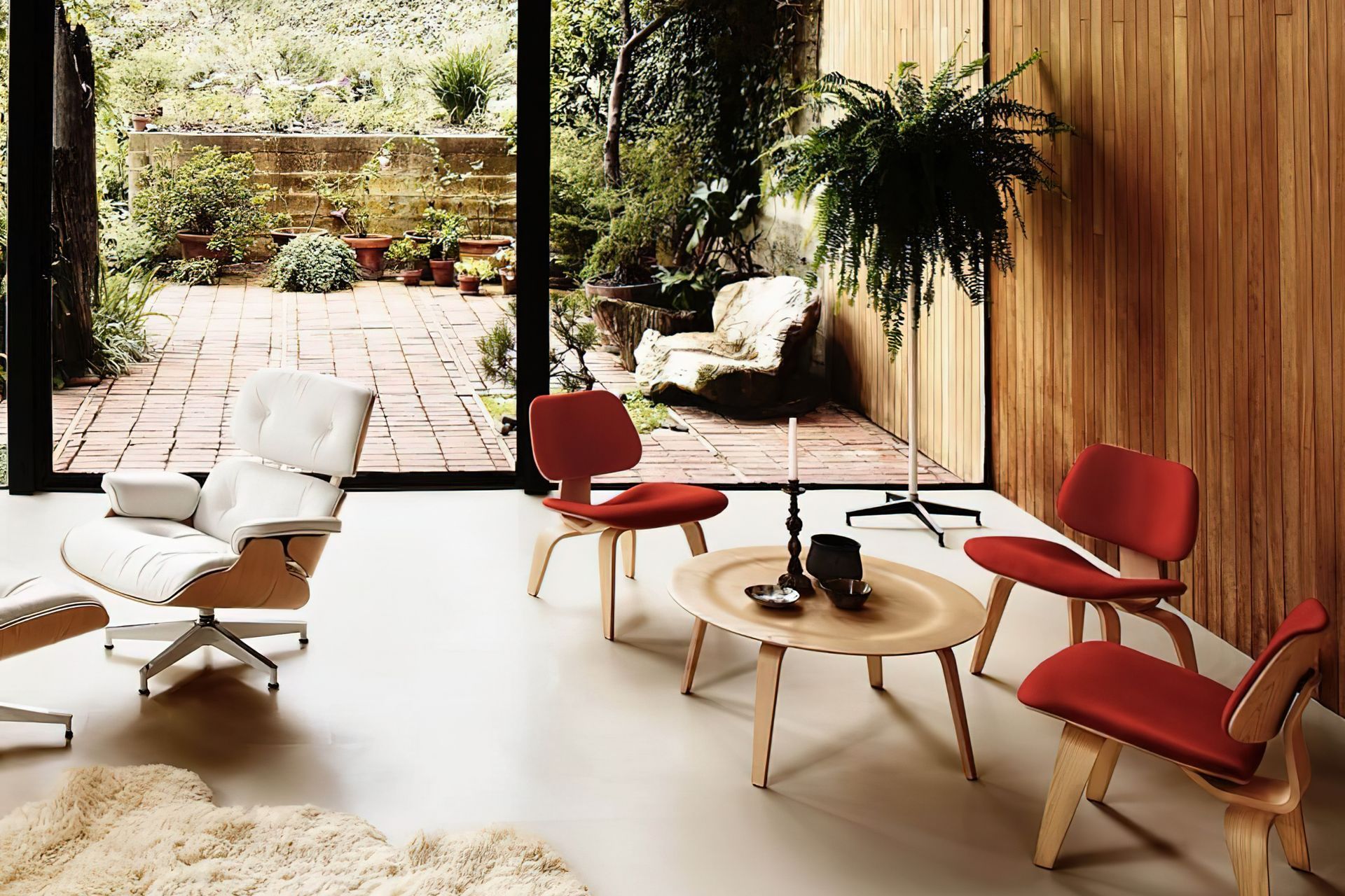 Both Images by © Herman Miller, Inc.(hermanmiller.com/en_lac/products/seating/side-chairs/eames-molded-plywood-chairs/)