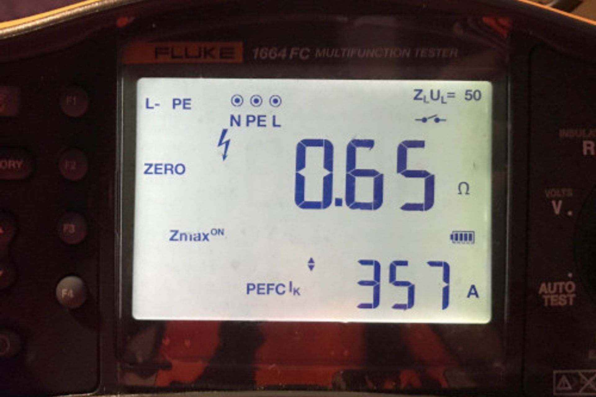 Earth Fault Loop Impedance testing at Otahuhu