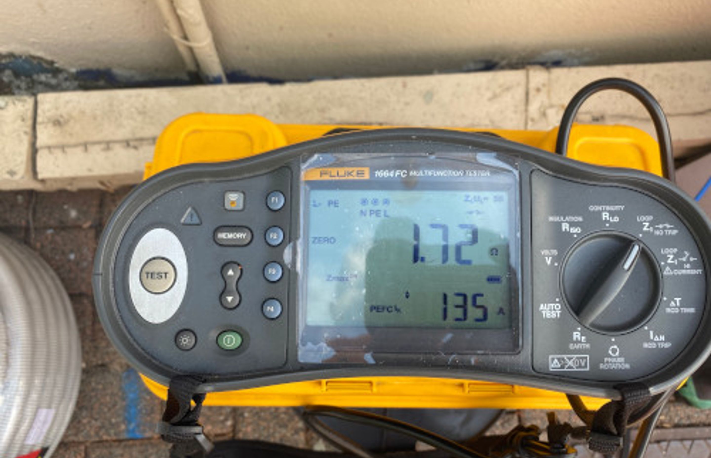 Earth Fault Loop Impedance testing at Otahuhu