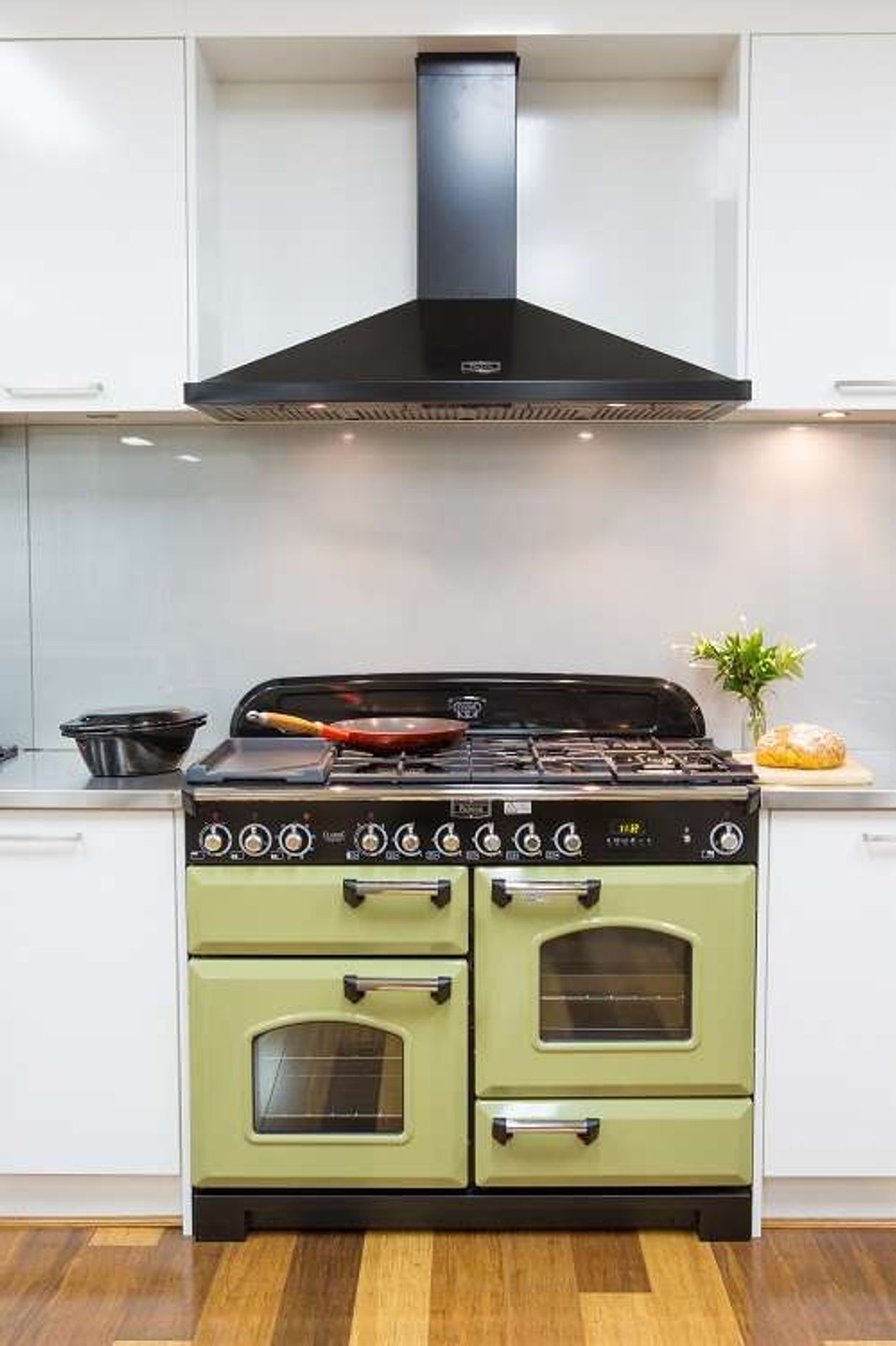 Falcon Classic Deluxe 110 Dual Fuel Range Cooker & Canopy