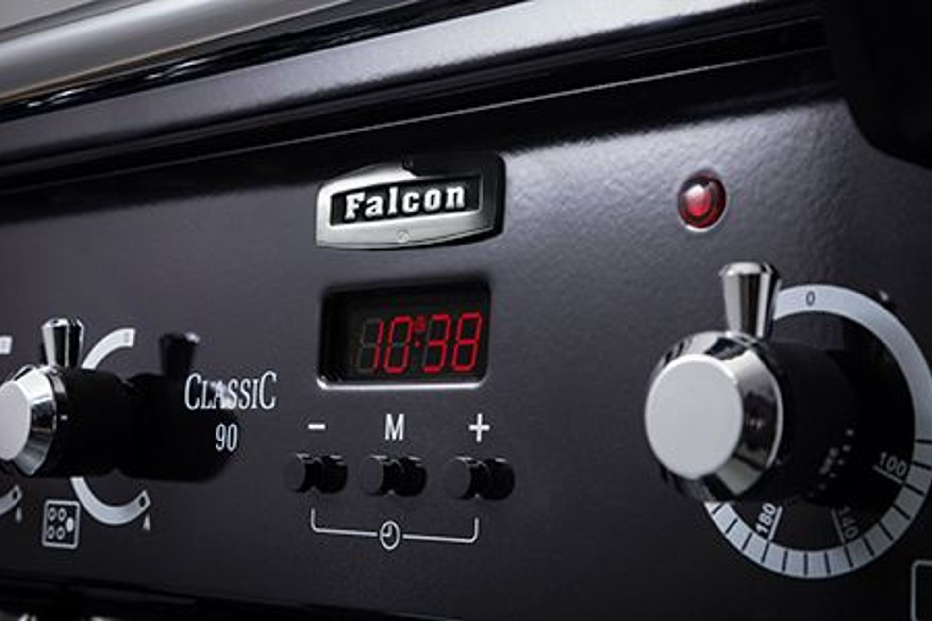 Program your Falcon oven to stop at a specific time.