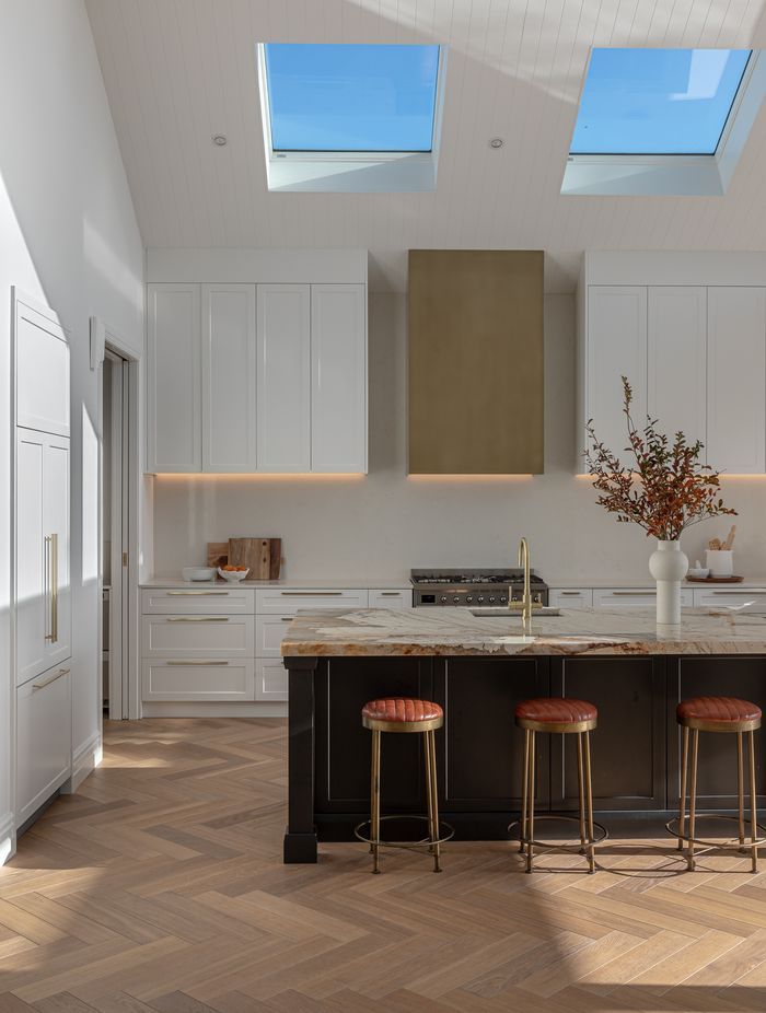 Faulder Ave by Sticks + Stones Design | Fendi Herringbone Timber Flooring