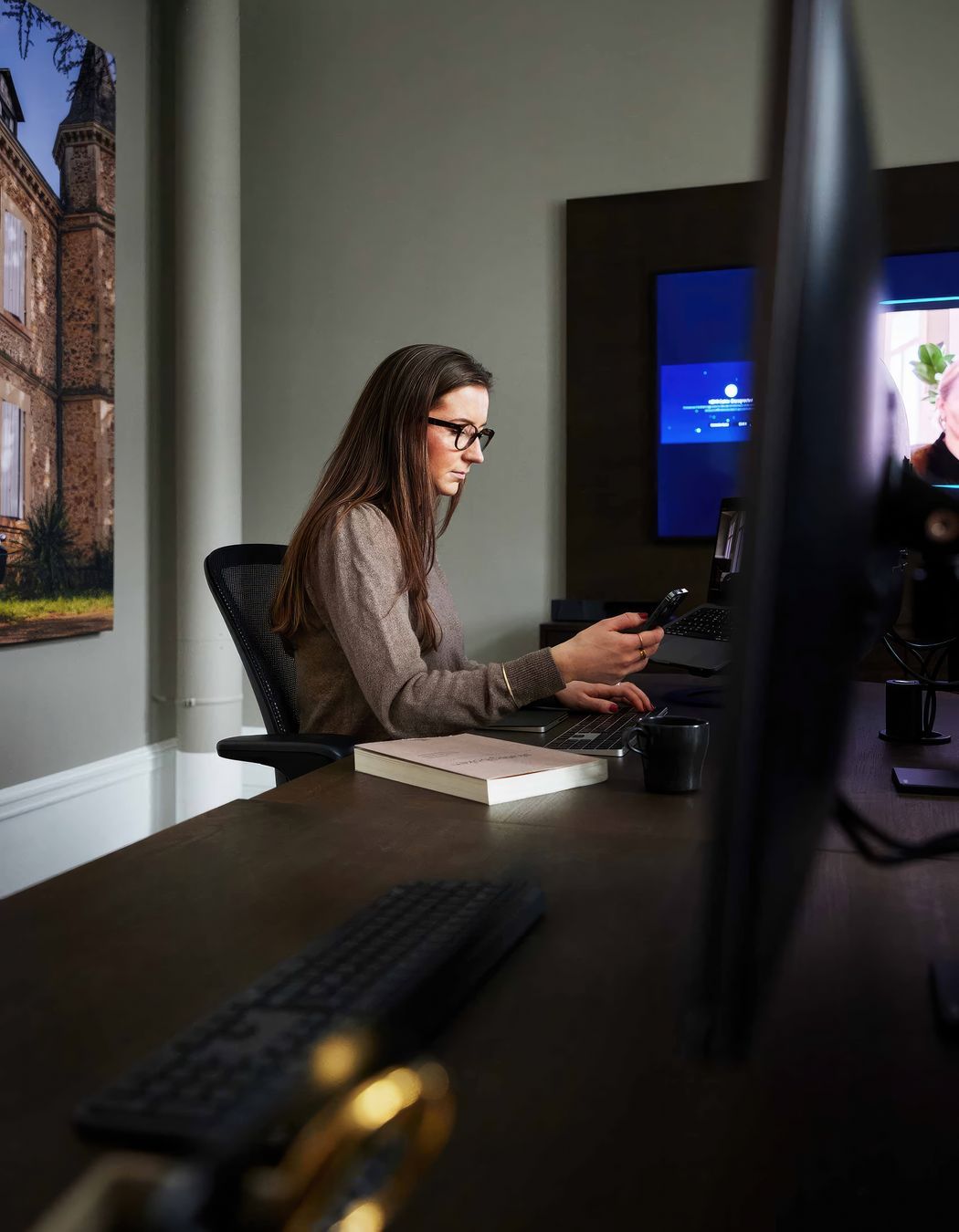 Celin Lund is an HR Manager for Forte, working mostly from the office. | Featured design: HÅG SoFi 7500 | Forte, Oslo