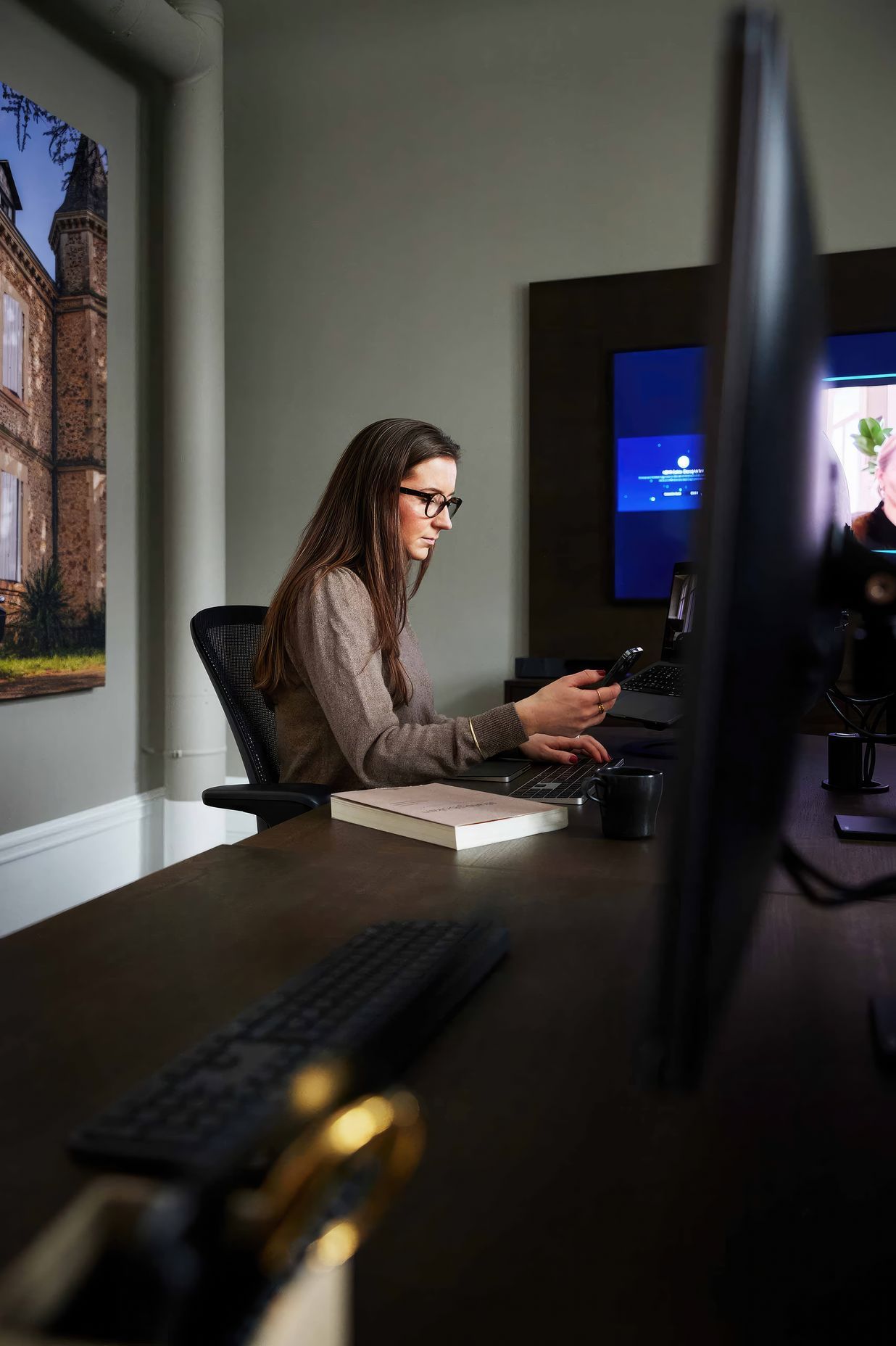 Celin Lund is an HR Manager for Forte, working mostly from the office. | Featured design: HÅG SoFi 7500 | Forte, Oslo