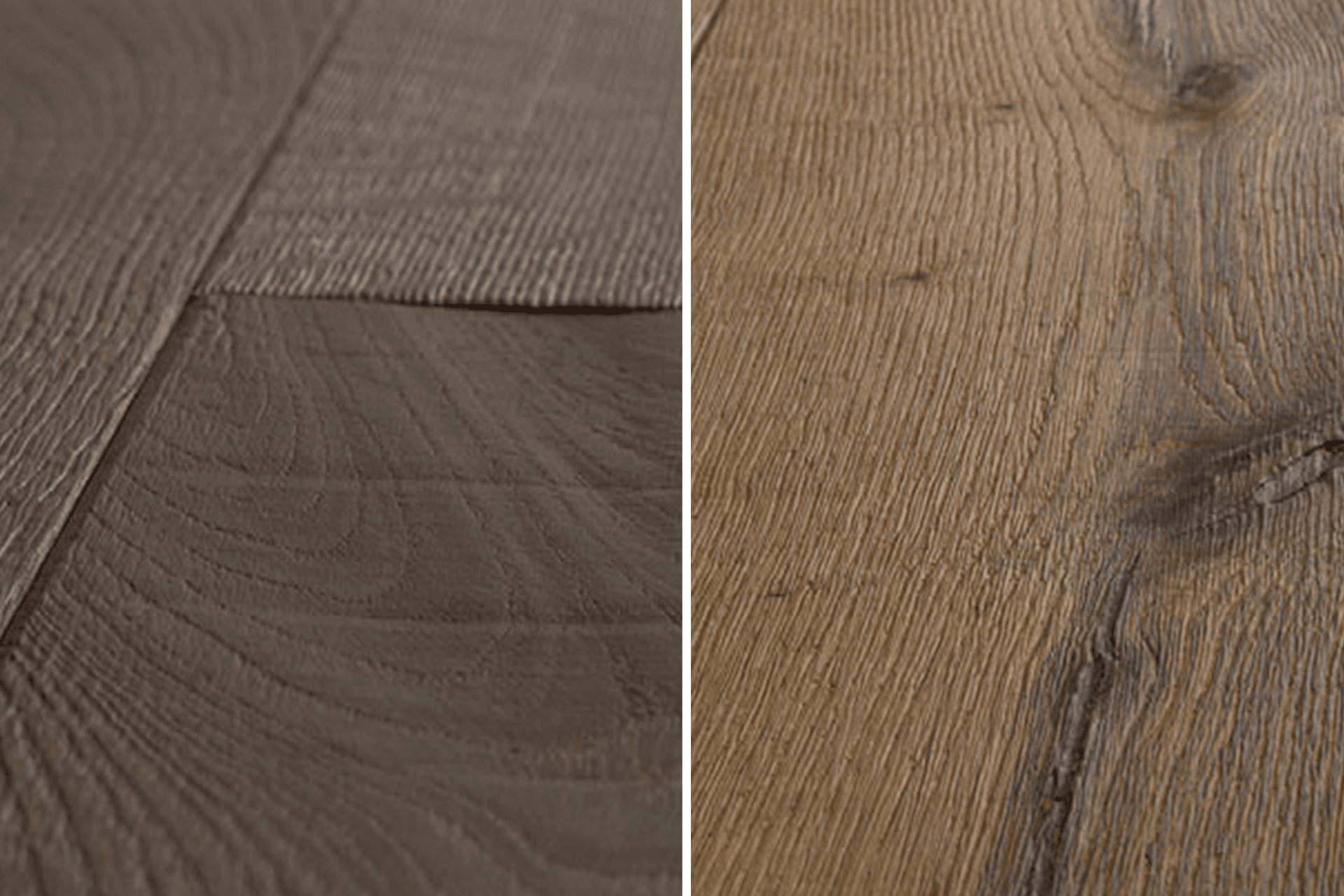 Bold 'brushstrokes' and a play of light and shadow across the surface are hallmarks of the Artiste Collection, which has been designed to celebrate the natural beauty of smoked oak.
