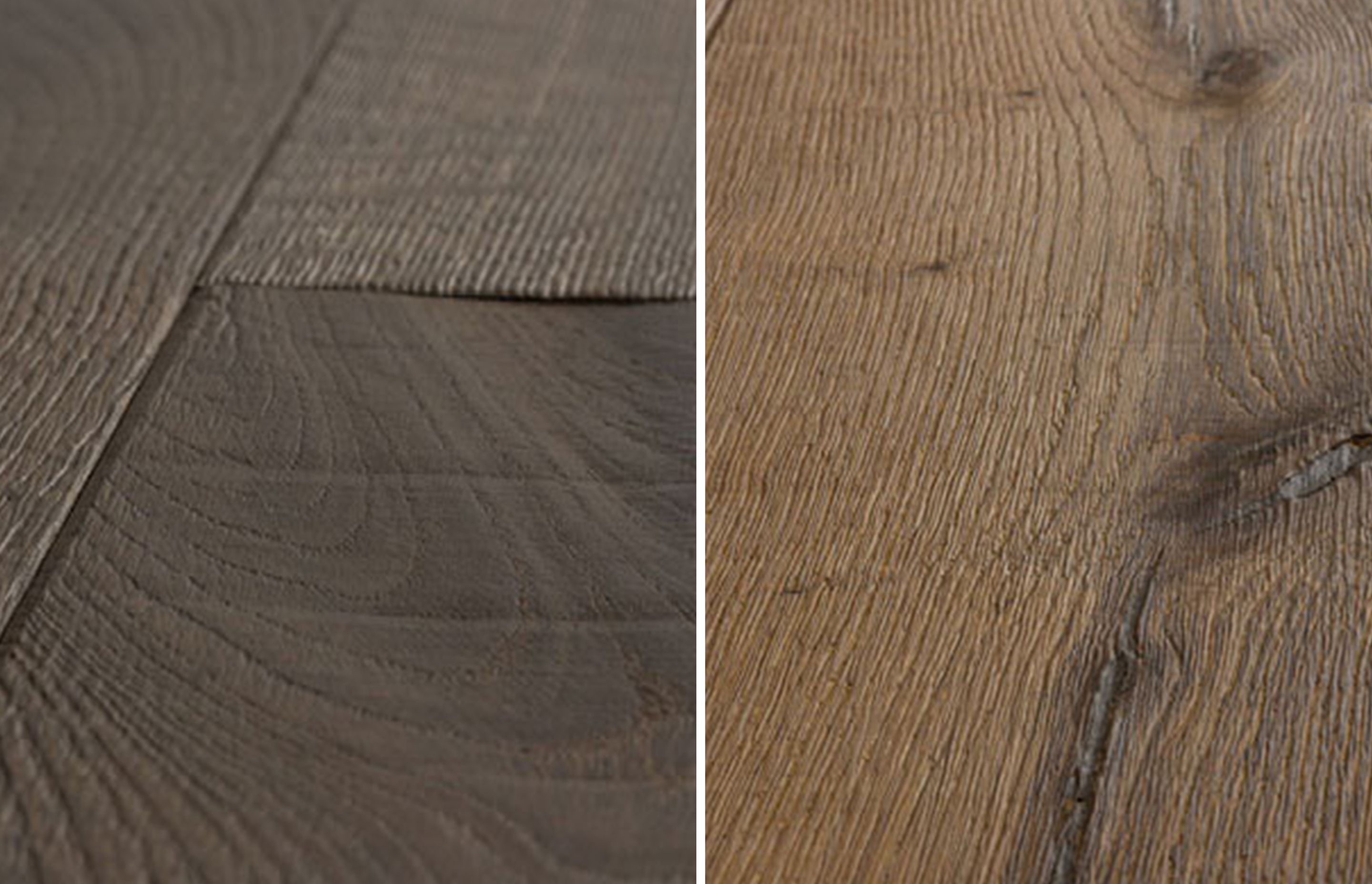 Bold 'brushstrokes' and a play of light and shadow across the surface are hallmarks of the Artiste Collection, which has been designed to celebrate the natural beauty of smoked oak.