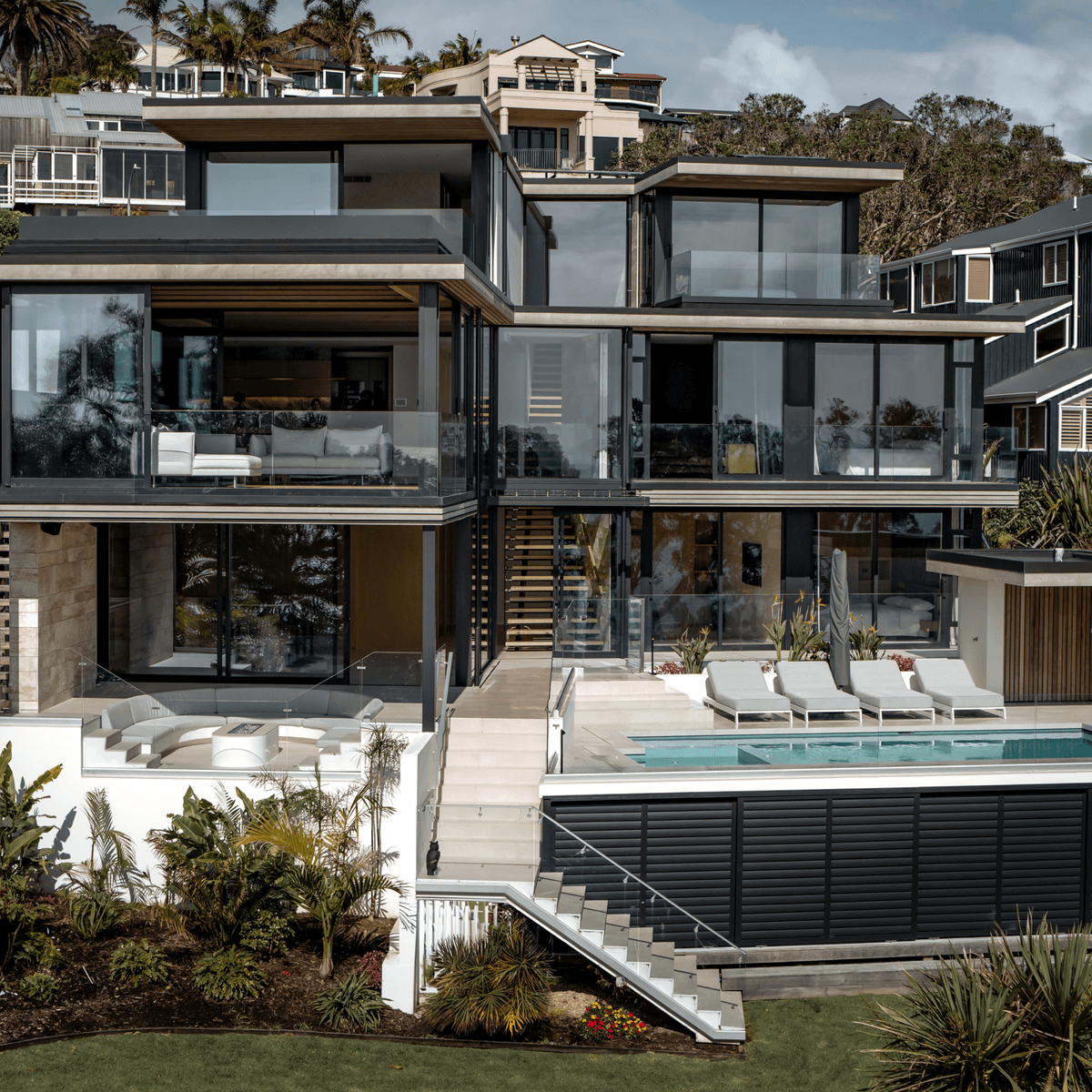 A residence designed to enhance the experience of coastal living through thoughtful architecture.