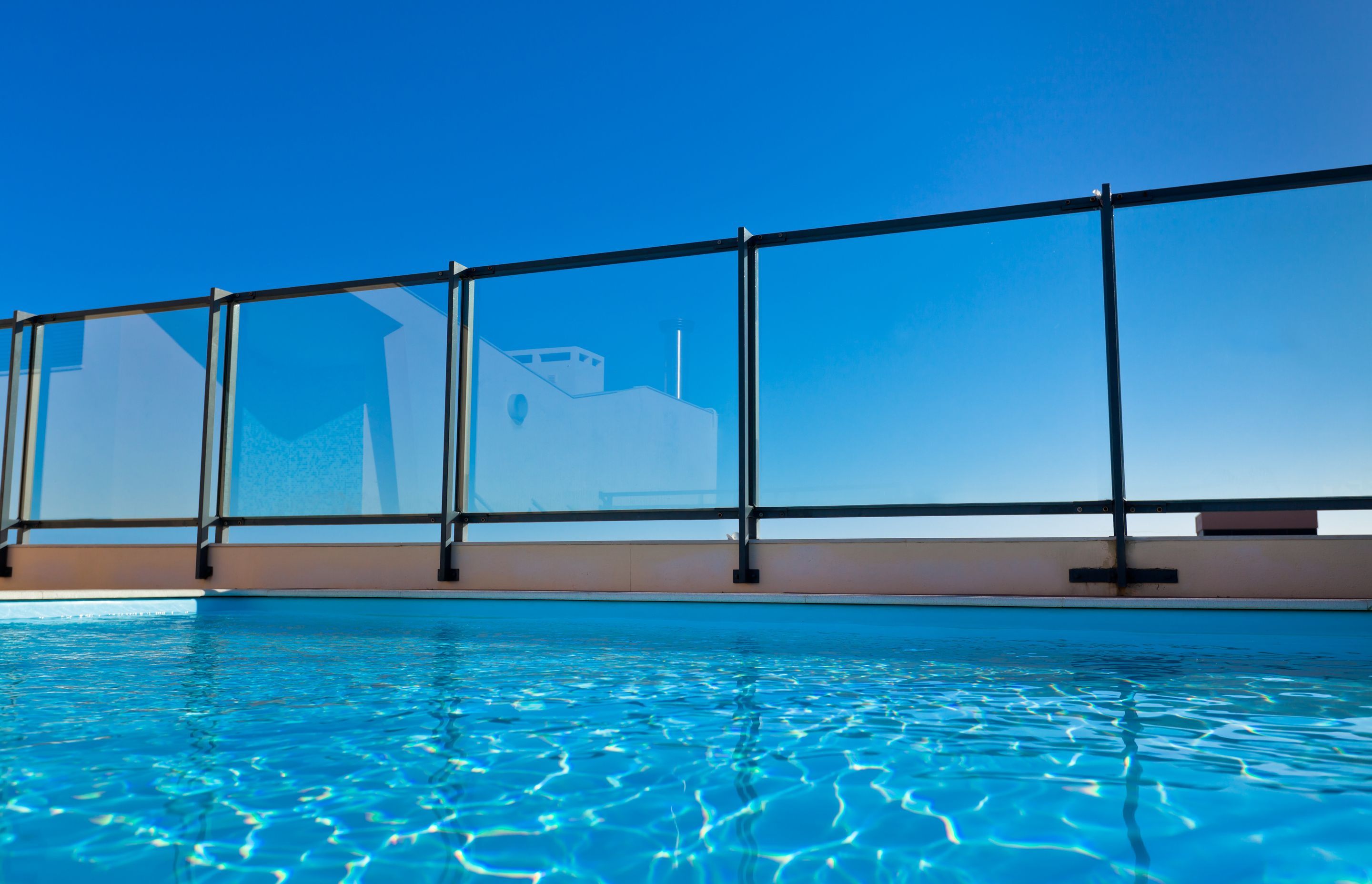 Framed glass pool fence panels are easy to swap out for a replacement if they become damaged.