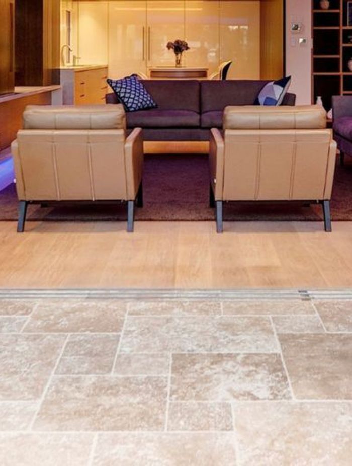 DOM Design | Travertine French Patterned Tumbled