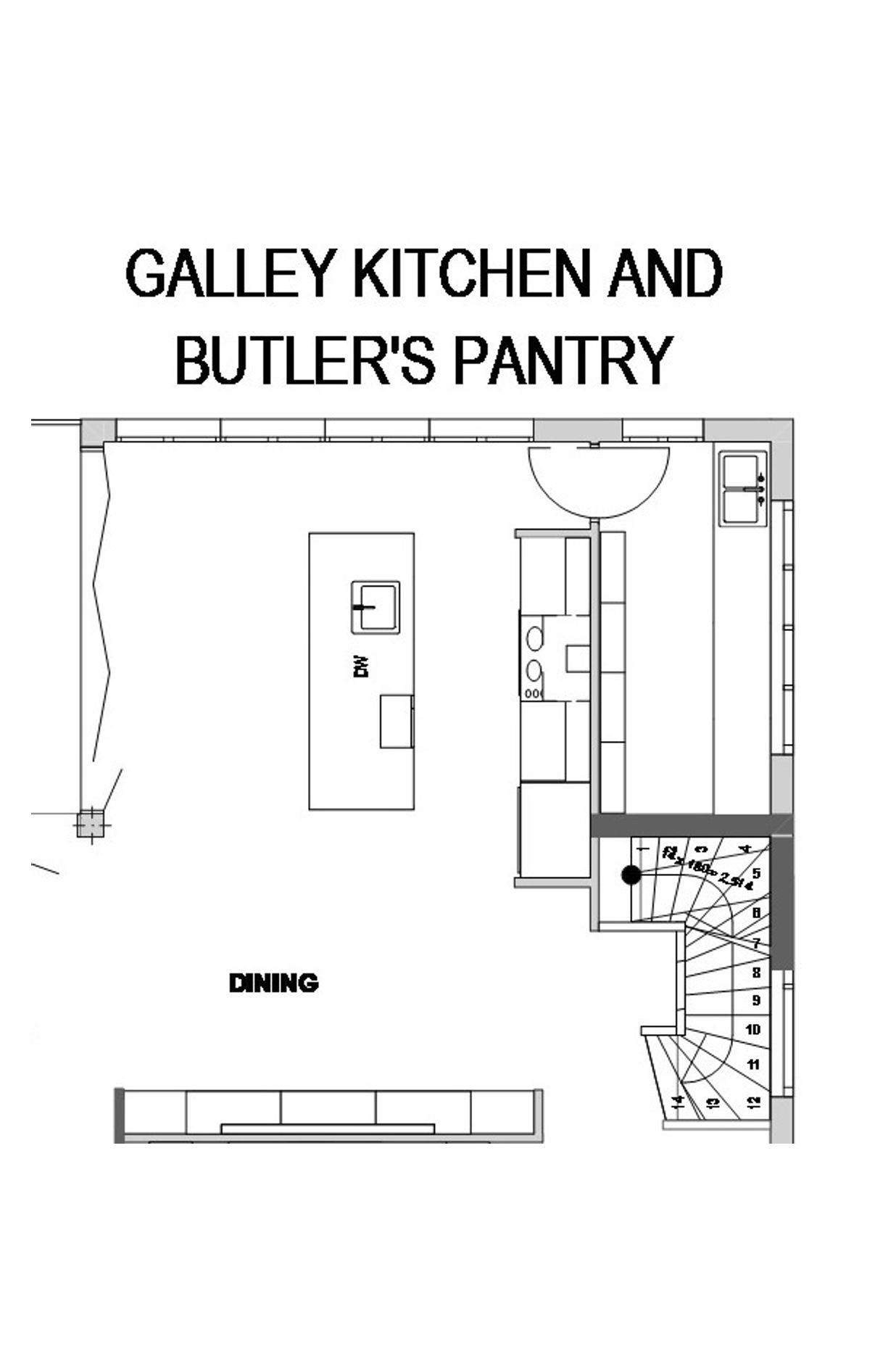 A Galley Kitchen – The Pros and Cons