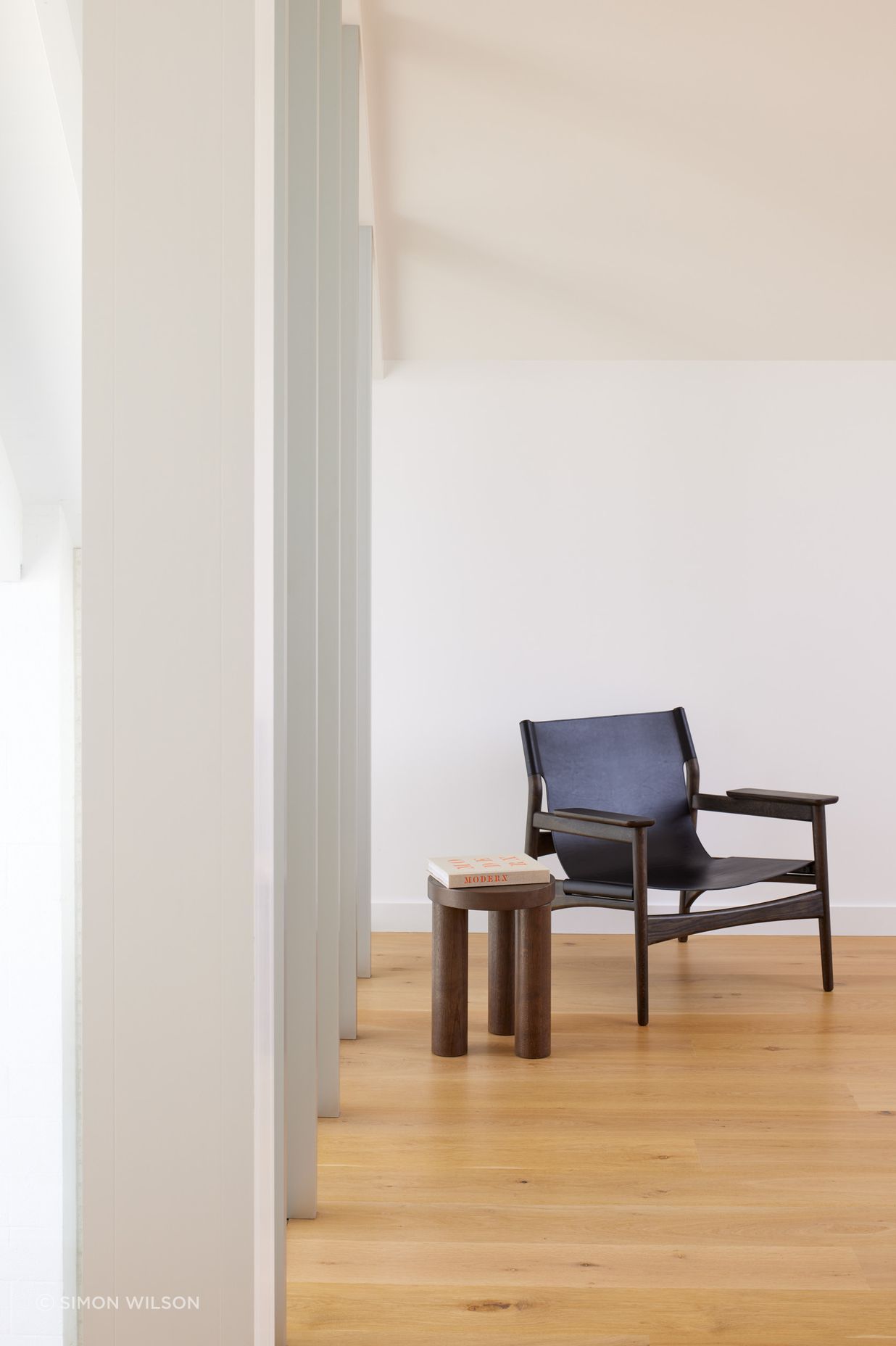 Point House by Guy Tarrant Architects with N-LC02 Armchair by Karimoku Case