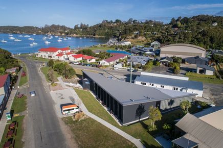 A museum on Stewart Island that was built by hand