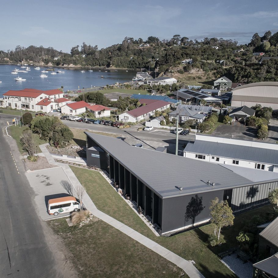 A museum on Stewart Island that was built by hand