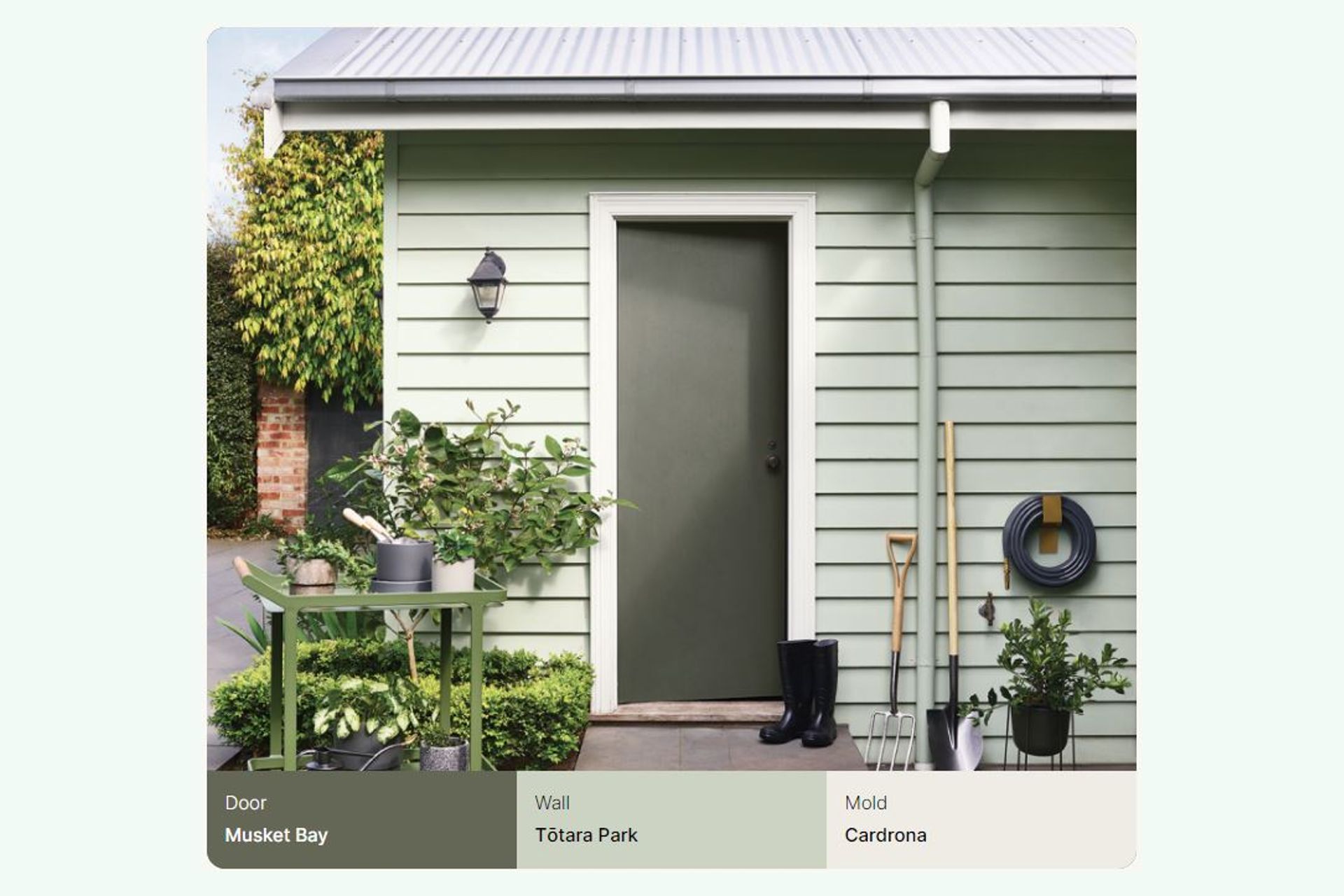 Changing the outdoor area – this is the perfect time to paint!