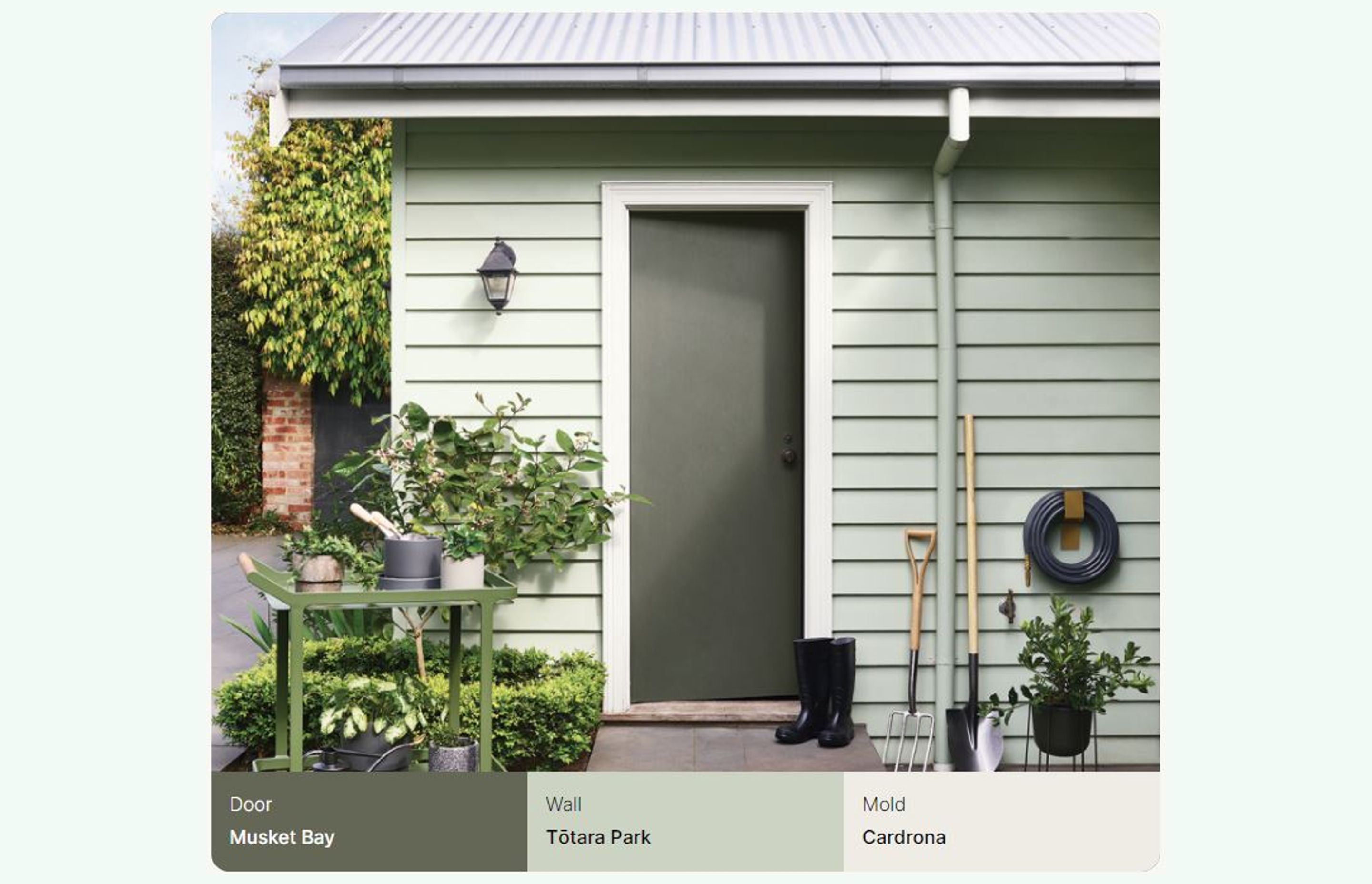 Changing the outdoor area – this is the perfect time to paint!