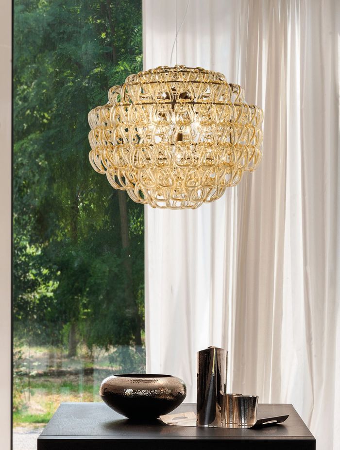 Giogali, a best seller for Vistosi since 1967. Designed by a master of Italian design, Angelo Mangiarotti.