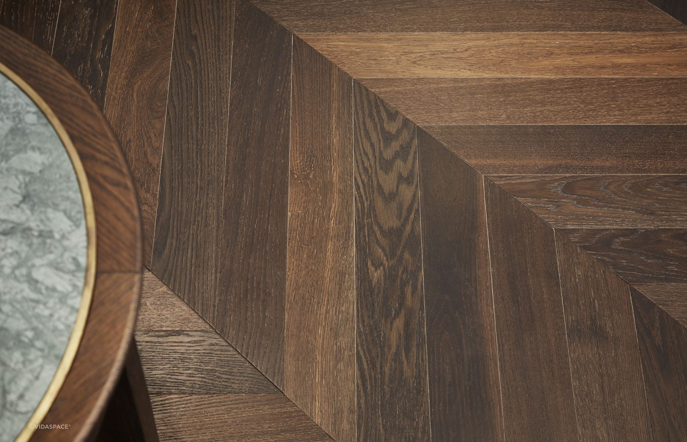 Chevron wood flooring – Notte Chevron Italian Collection