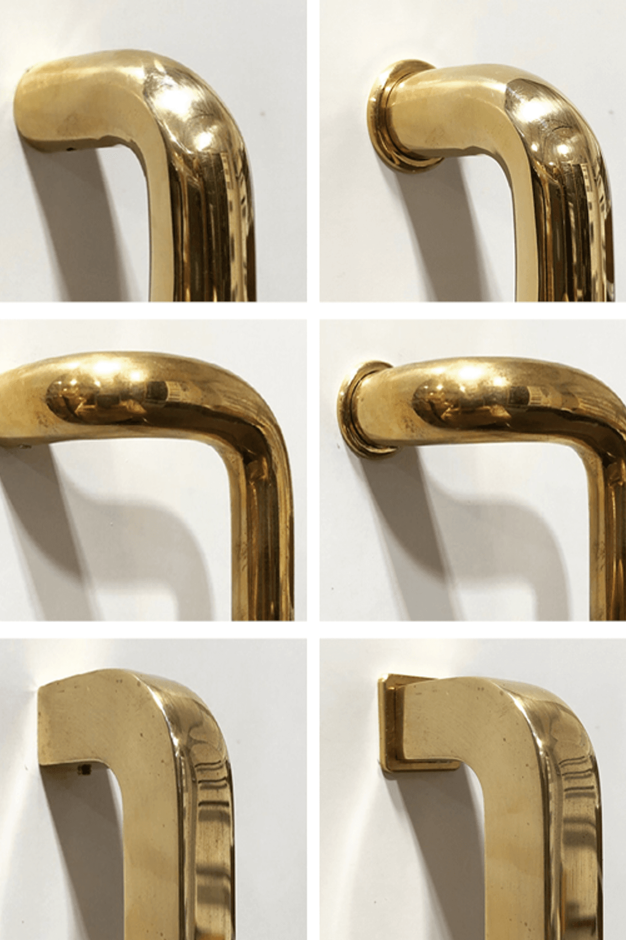The new door pulls can be mounted to sit flush with the door face or teamed with a low-profile rose.