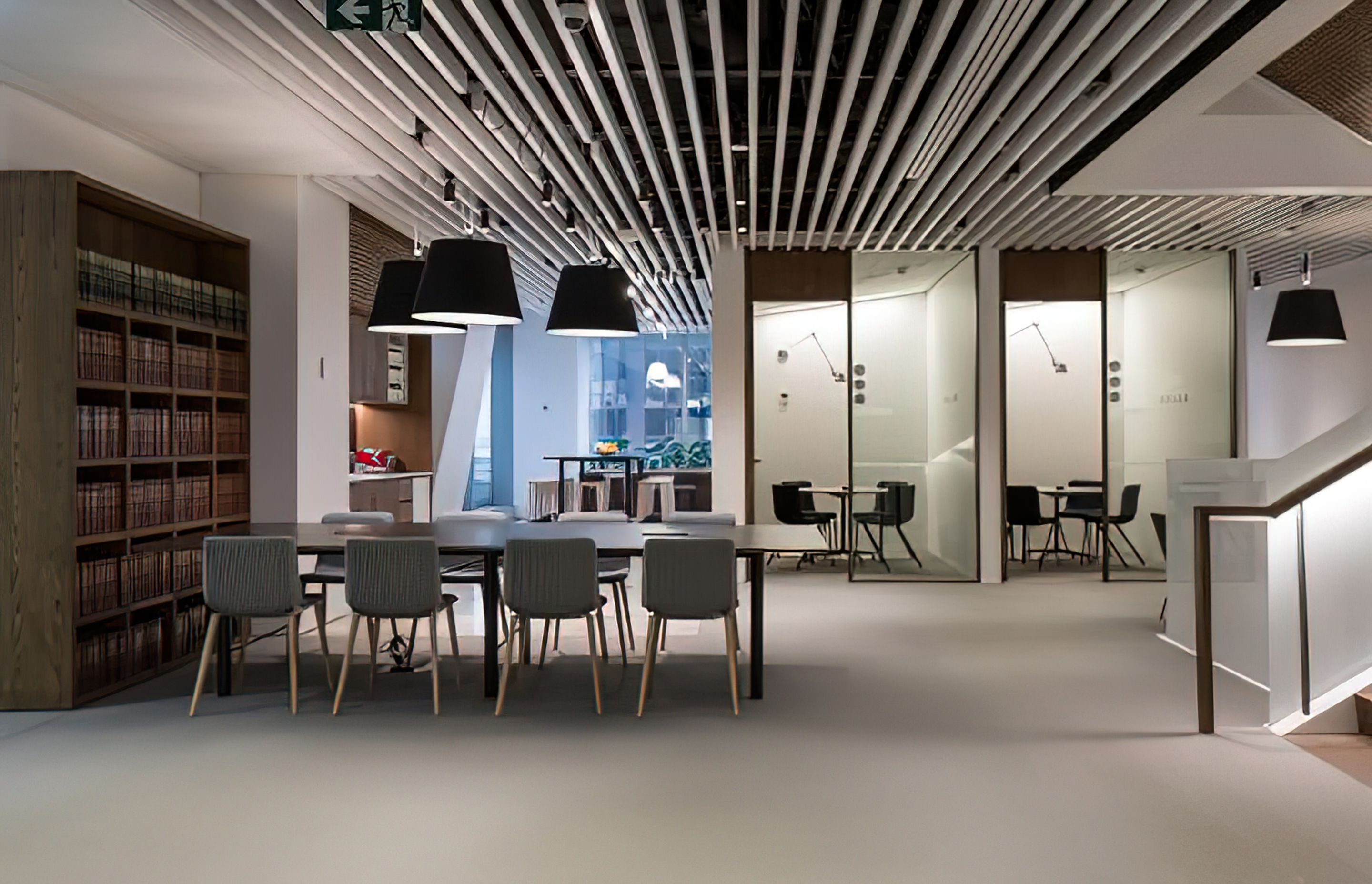 The He Waka Tapu Trust project, completed in 2020, features open-plan collaboration spaces and smaller focus rooms to facilitate different ways of working.