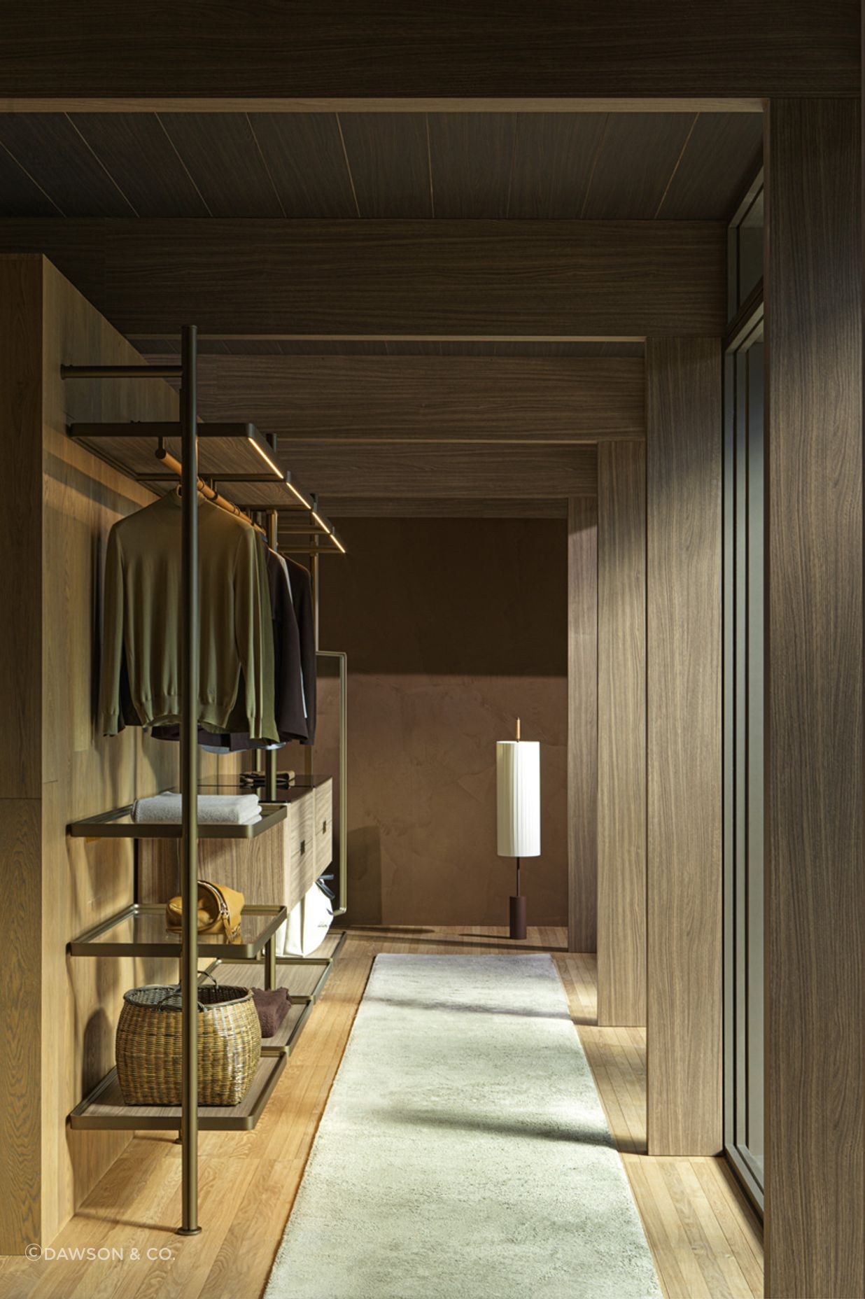 Hector night by Vincent Van Duysen. Conceived as a perfectly modelled wall system that is also easy to modify and transform, Hector Night is a protagonist of contemporary furniture as an extraordinary expression of the brand’s research in the field of systems.