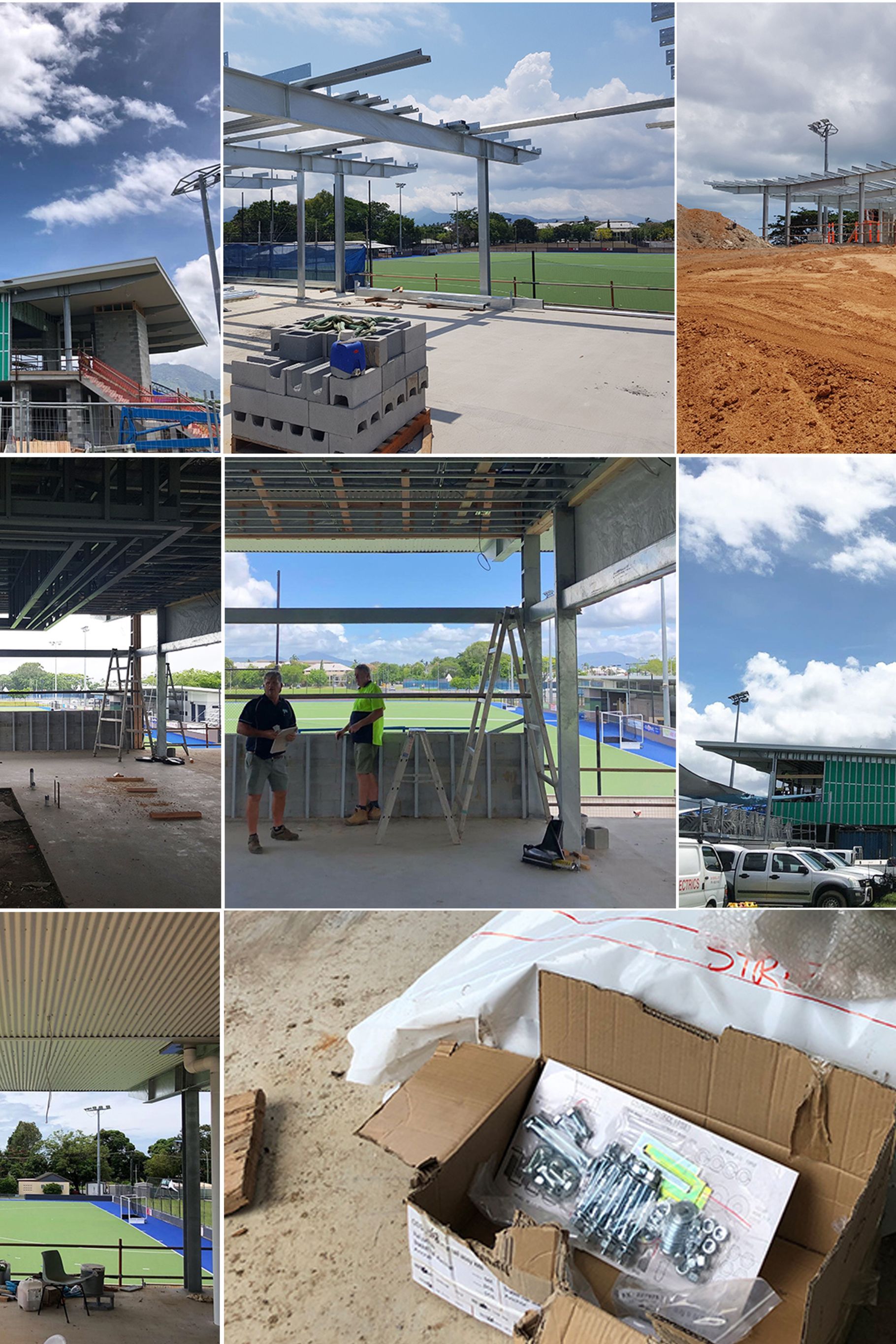 Work in Progress Shots at Cairns Hockey Park