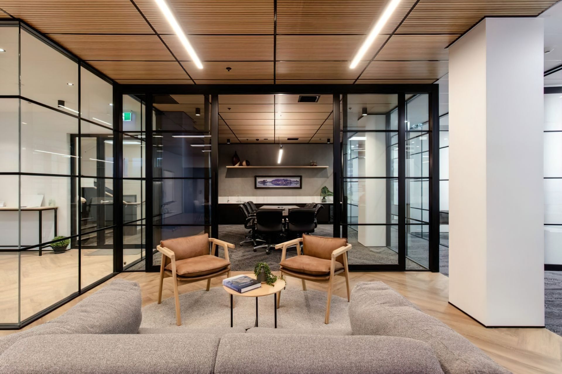 Hoppers Developments wanted a relaxed, light-filled office space designed with employee input to create a welcoming sense of collaboration.