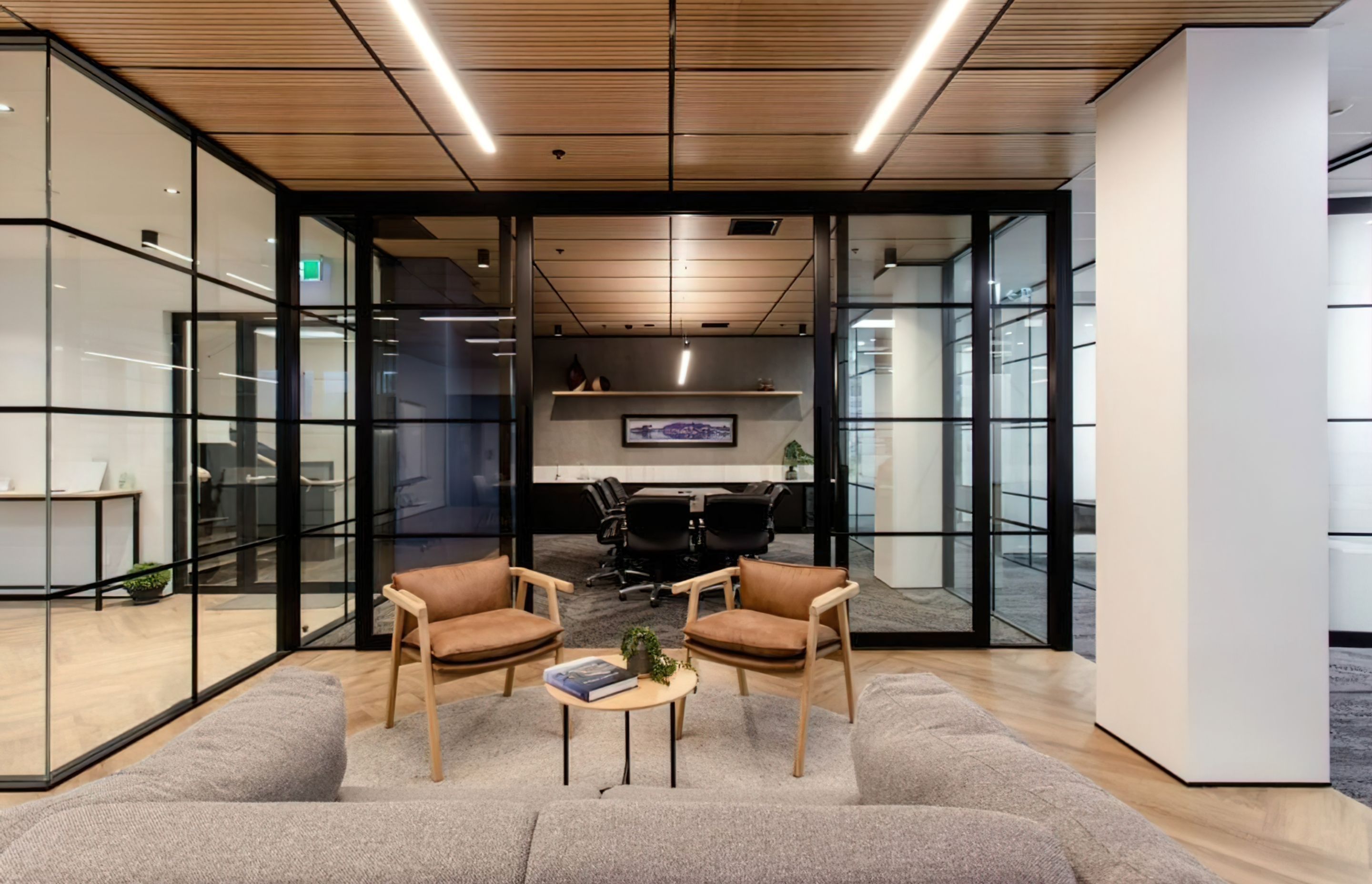Hoppers Developments wanted a relaxed, light-filled office space designed with employee input to create a welcoming sense of collaboration.